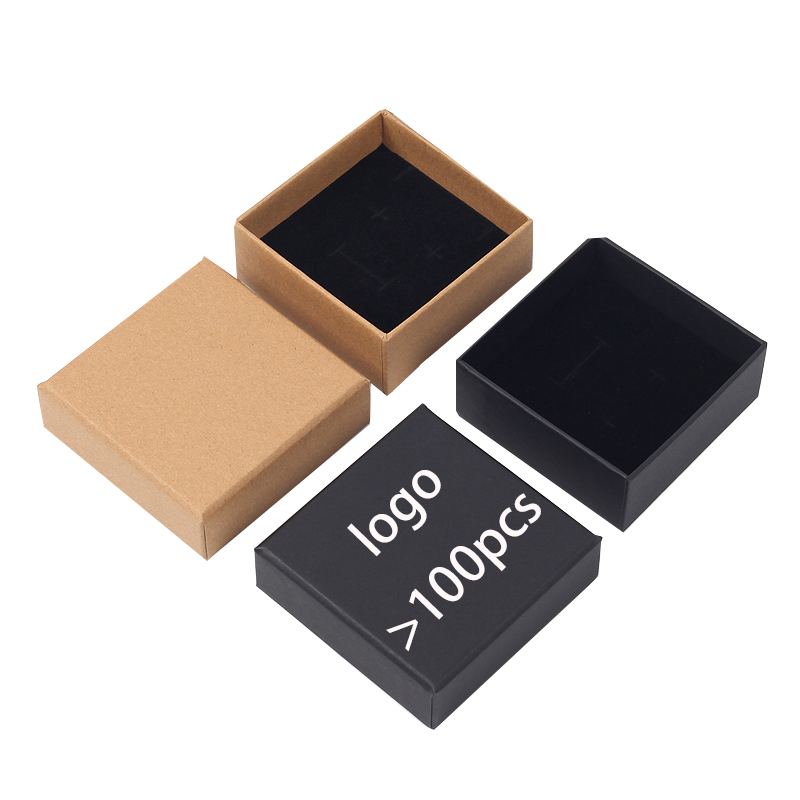 Universal packaging box for jewelry boxes with top and bottom covers Item Picture