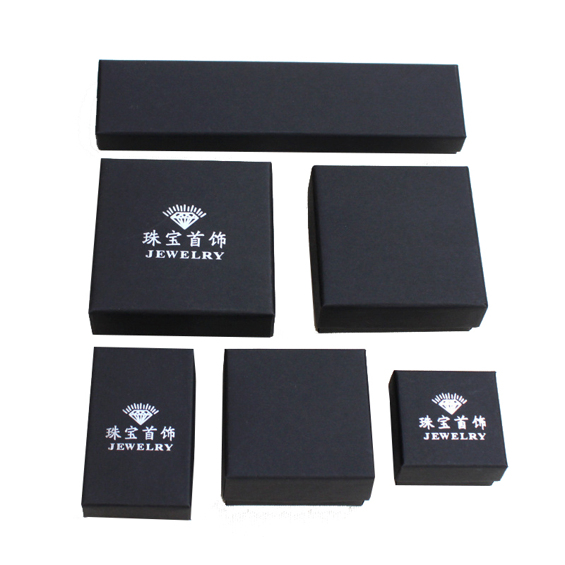 Universal packaging box for jewelry boxes with top and bottom covers Specification image