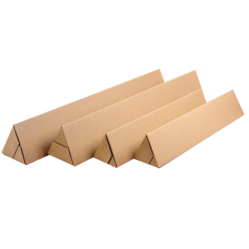 三角纸盒/雨伞盒白底实物图