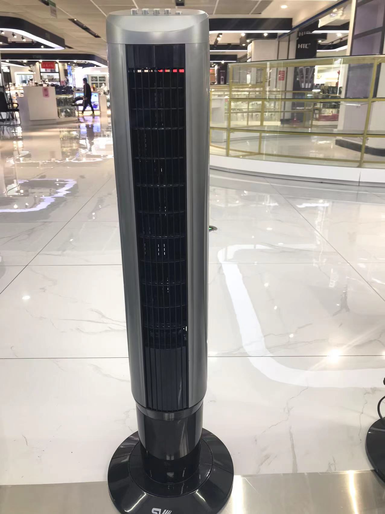 立式大厦扇 落地扇 无叶片 三档调节 拆洗轻松 内旋低噪 节能省电 安全方便  