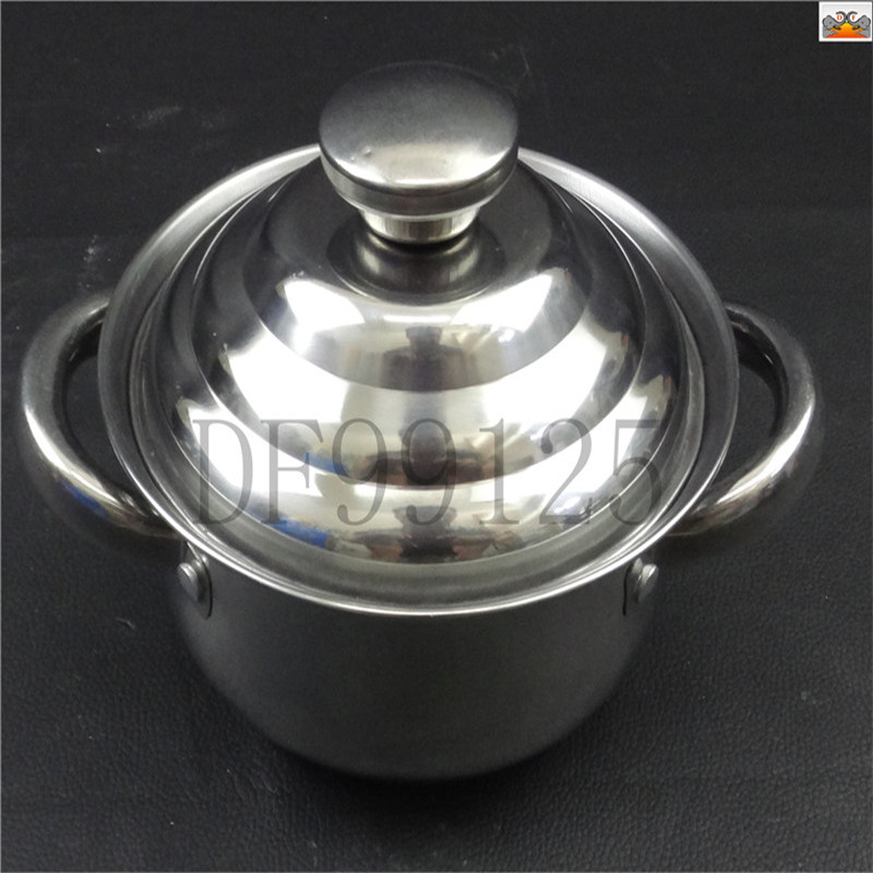 DF TRADING HOUSE Enamel Soup Pot DF99125 Tower Pot Natural Color Line ear wireless Enamel Health Preservation Clay Pot Item Picture