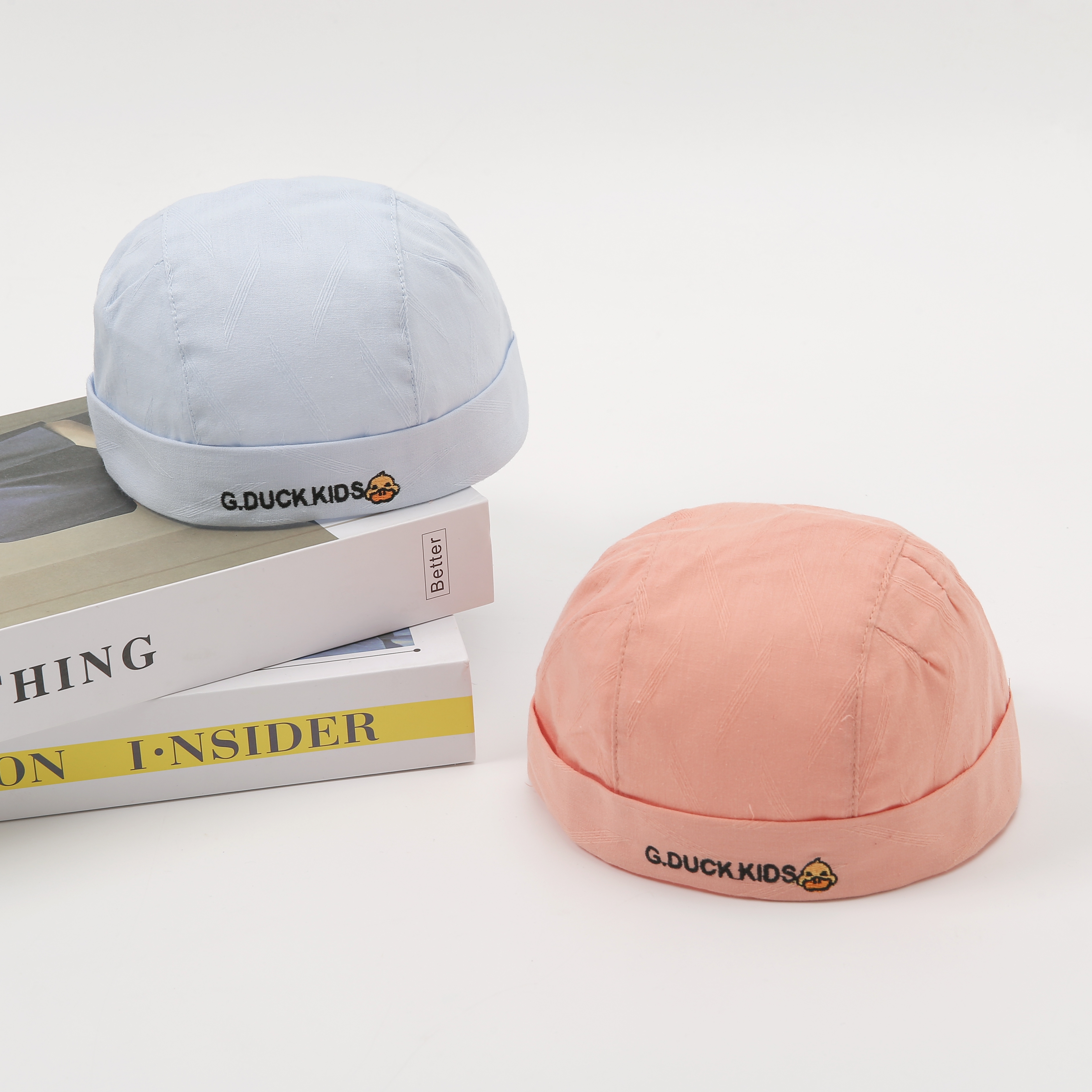 G-DUCK genuine baby breathable hat, moisture-wicking and sweat-wicking fashionable casual sports travel children's hat for spring and summer