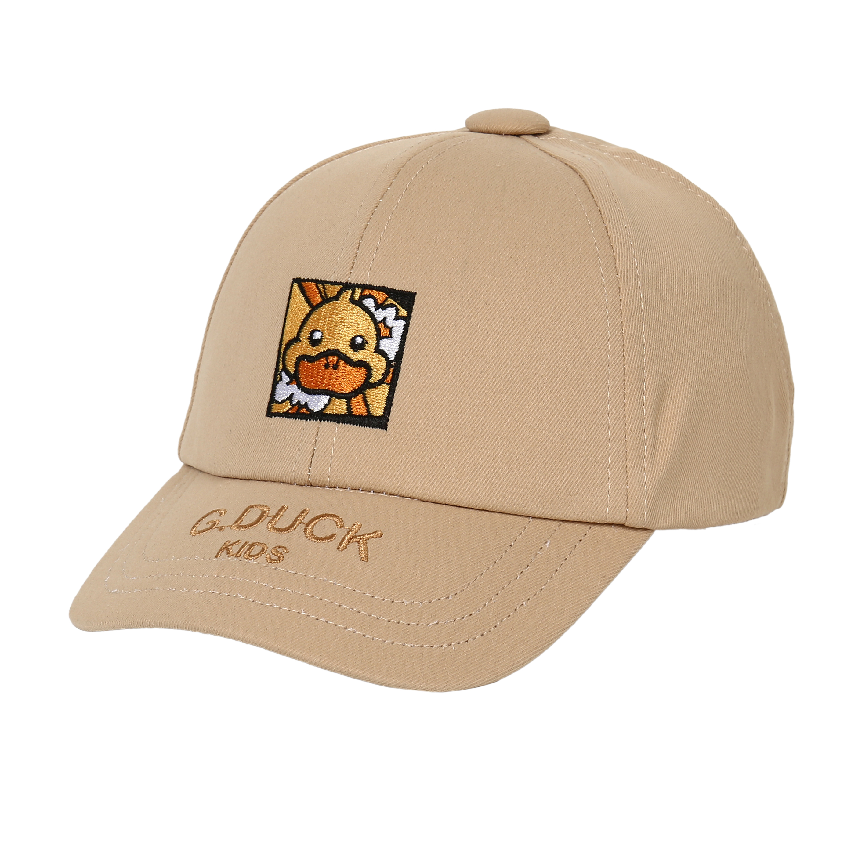 G-DUCK Little Yellow Duck Children's cotton and Linen Hat Spring and Summer, breathable, sun-proof, sweat-absorbing, fashionable and versatile, a must-have cap for sports and travel, children's cap undefined