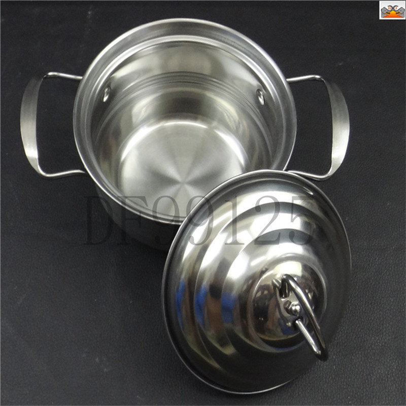 DF TRADING HOUSE Enamel Soup Pot DF99125 Tower Pot Natural Color Line ear wireless Enamel Health Preservation Clay Pot Specification image
