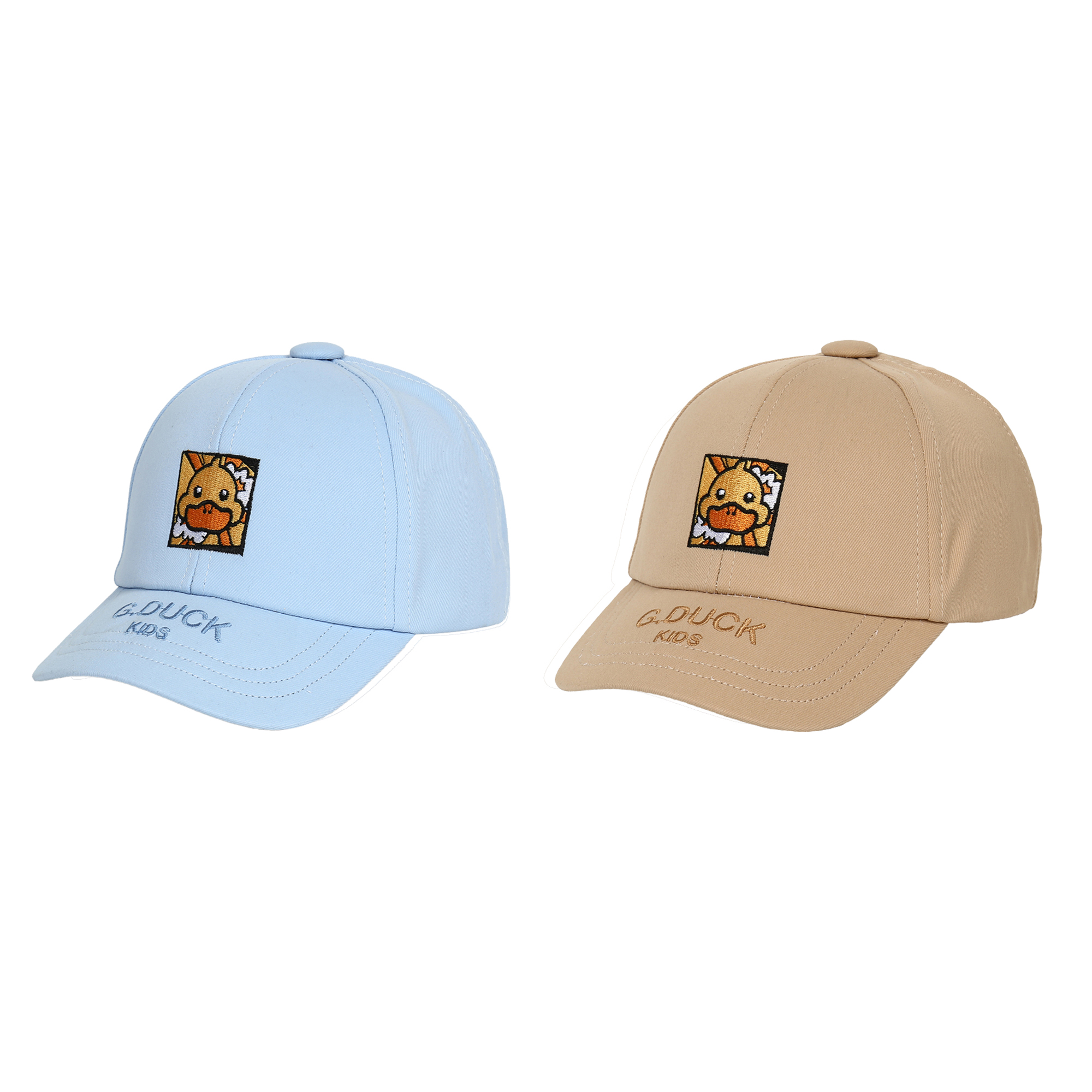 G-DUCK Little Yellow Duck Children's cotton and Linen Hat Spring and Summer, breathable, sun-proof, sweat-absorbing, fashionable and versatile, a must-have cap for sports and travel, children's cap undefined