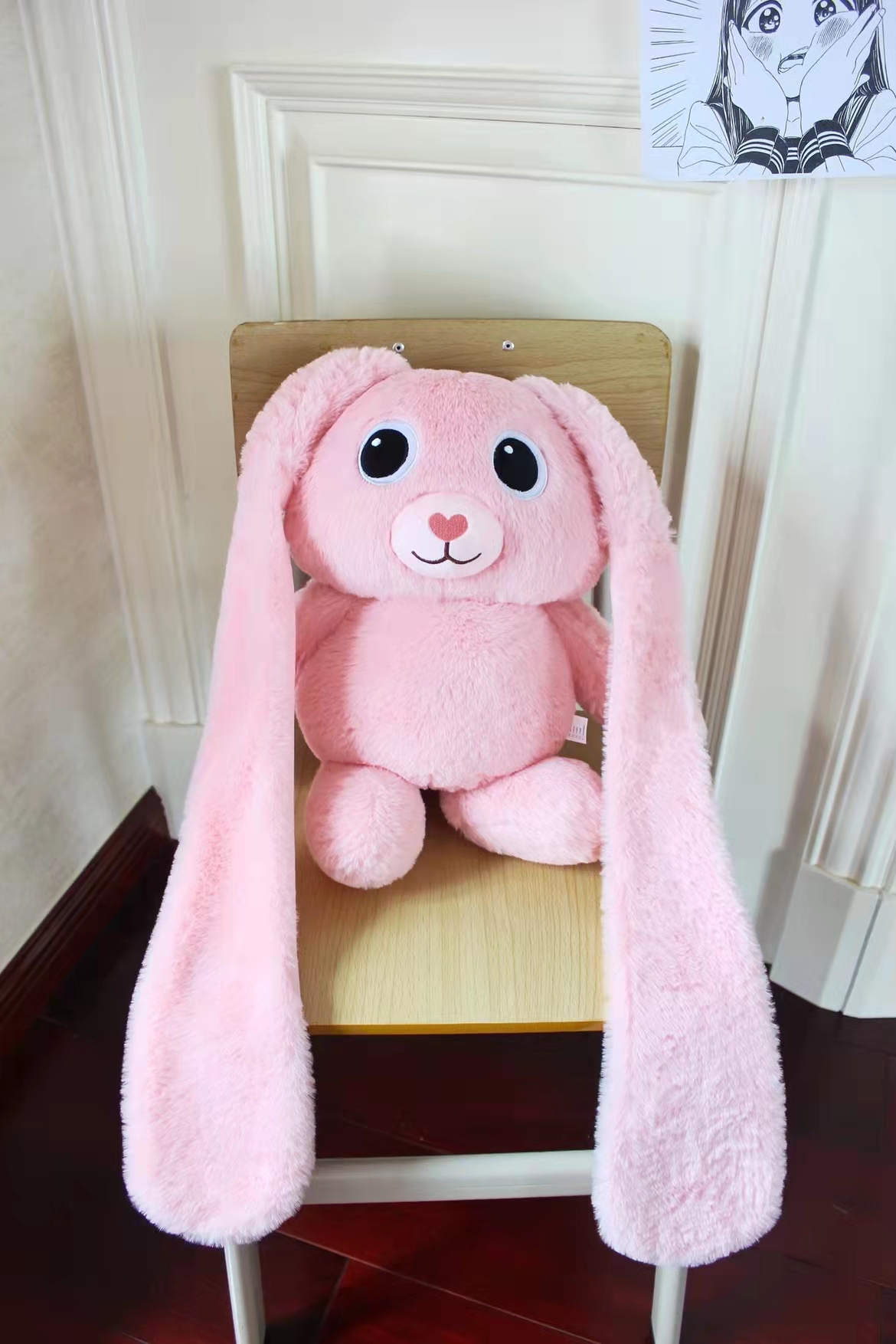 Ear-pulling rabbit plush toy doll, plush toy doll Specification image