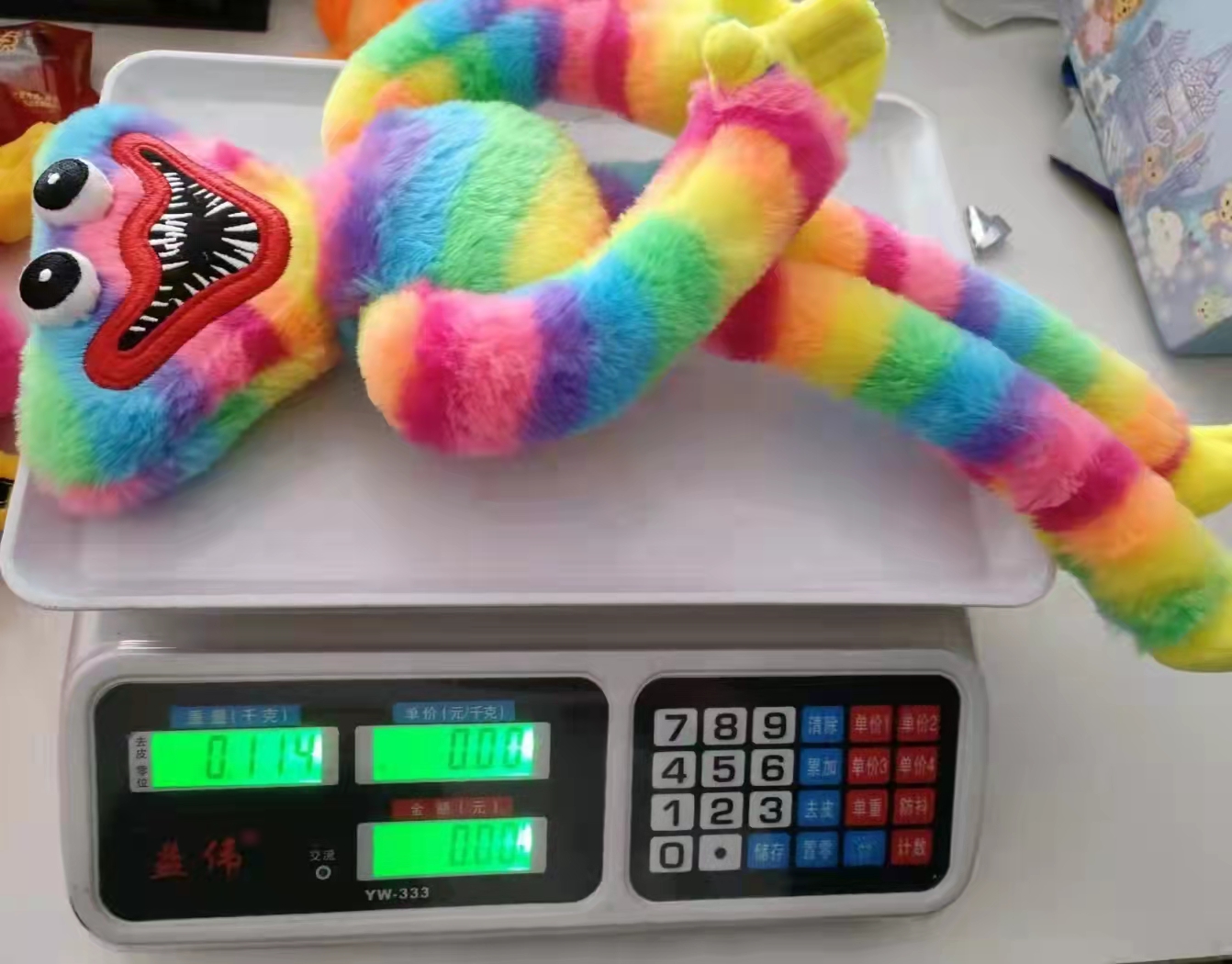 Cross-border poppy playtime Sausage Monster Doll, huggy wuggy Rainbow Poppy Doll details Picture