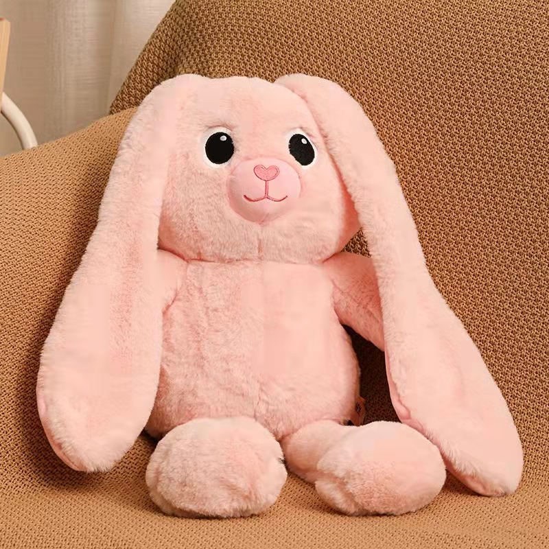 Ear-pulling rabbit plush toy doll, plush toy doll