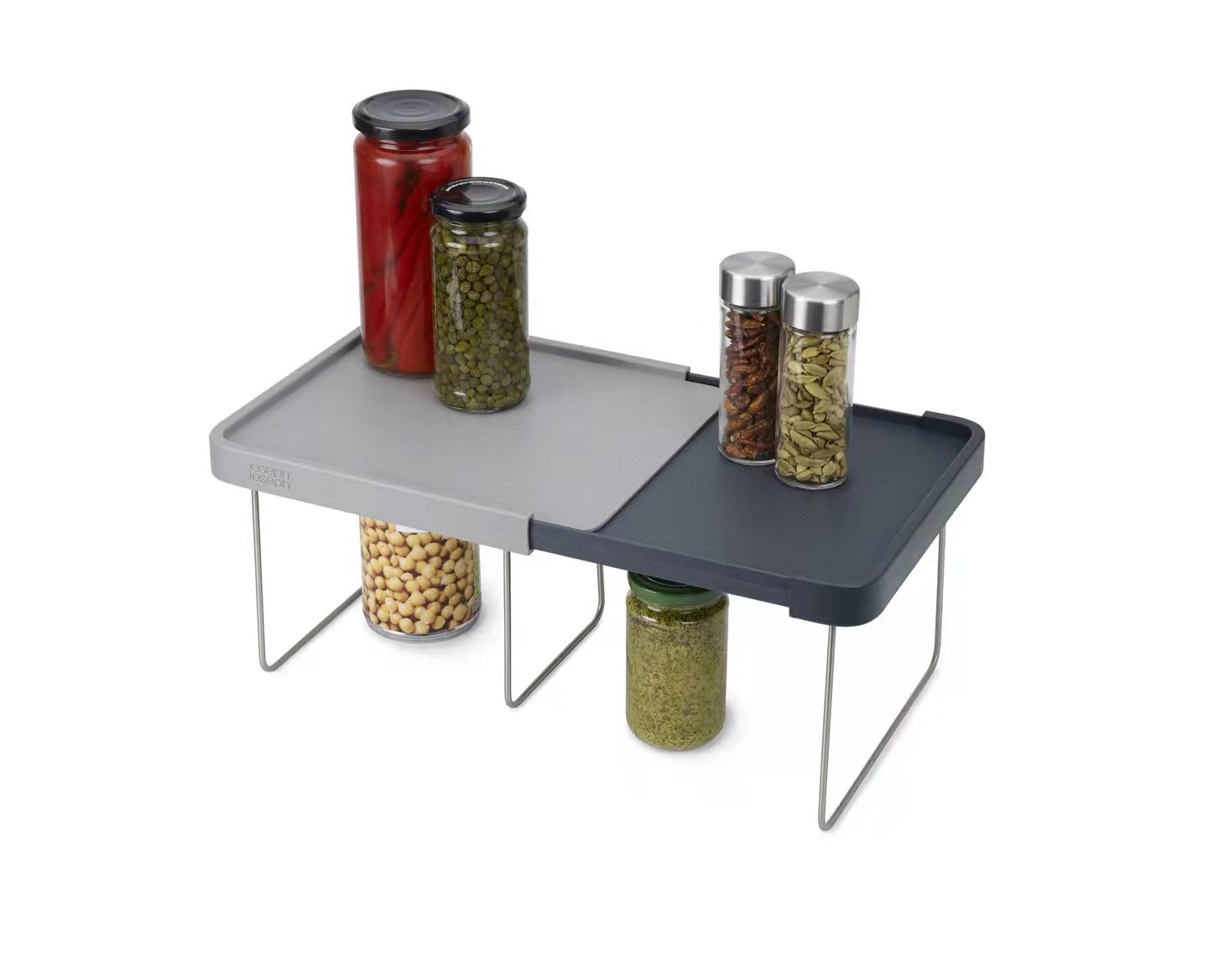 Retractable high platform storage rack details Picture
