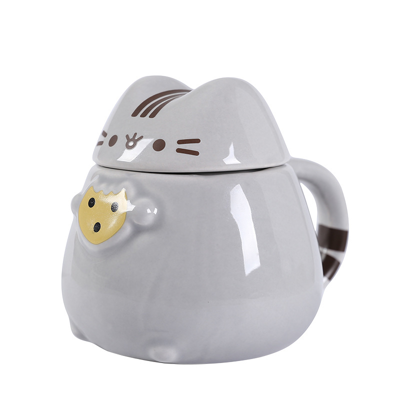 Export of ceramic Pangji cat mugs Application Scenario