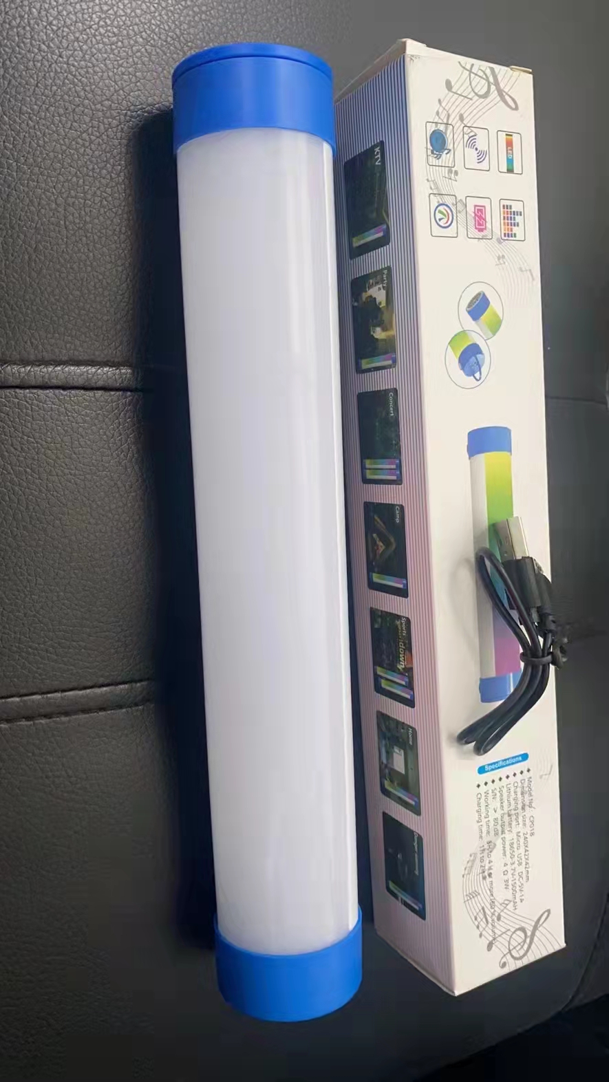 Bluetooth emergency light tube Specification image