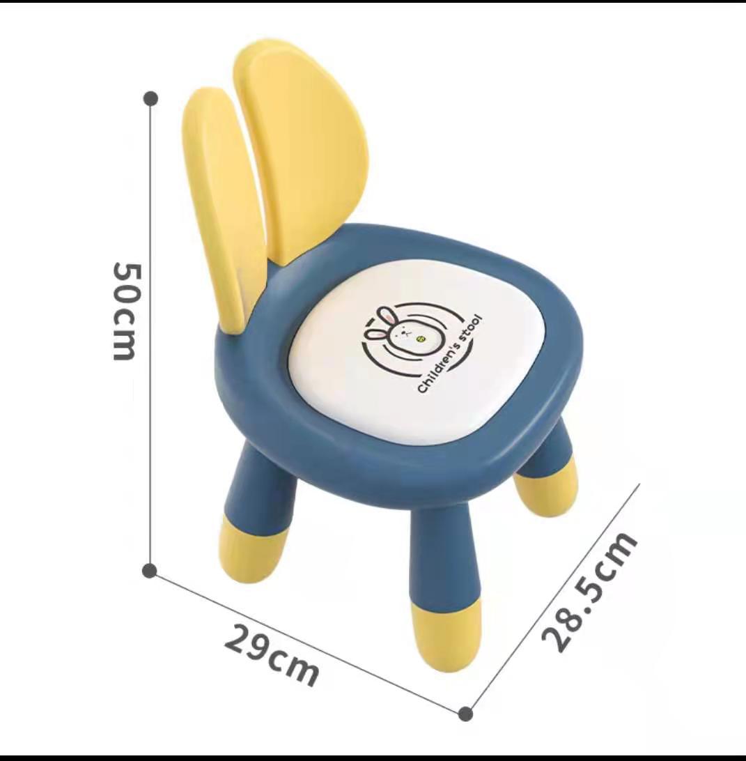 Baby call chair, stool, kindergarten small chair, children's plastic backrest chair, early education center student desks and chairs Item Picture