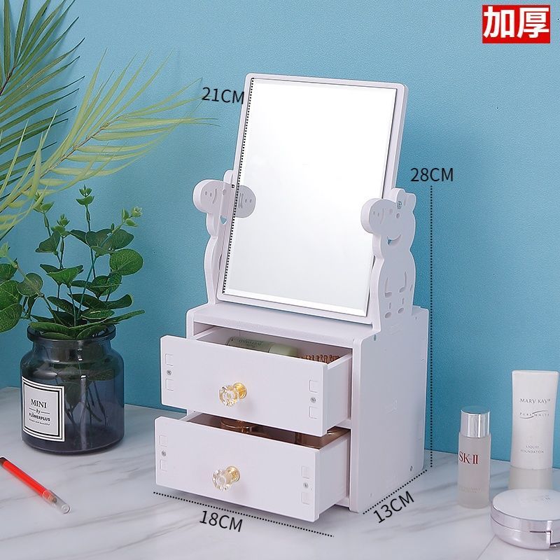 桌面梳妆镜细节图