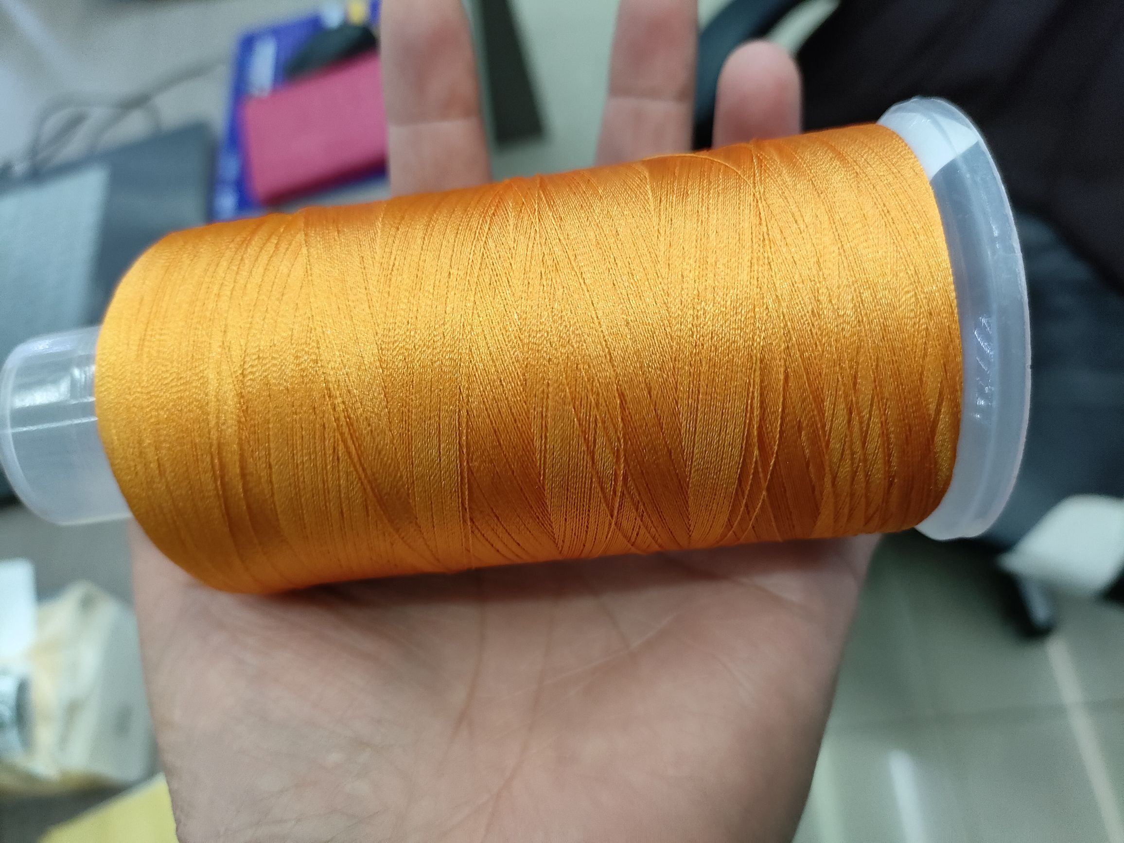 120D2 Polyester 5000 M Embroidery Thread Application Scenario