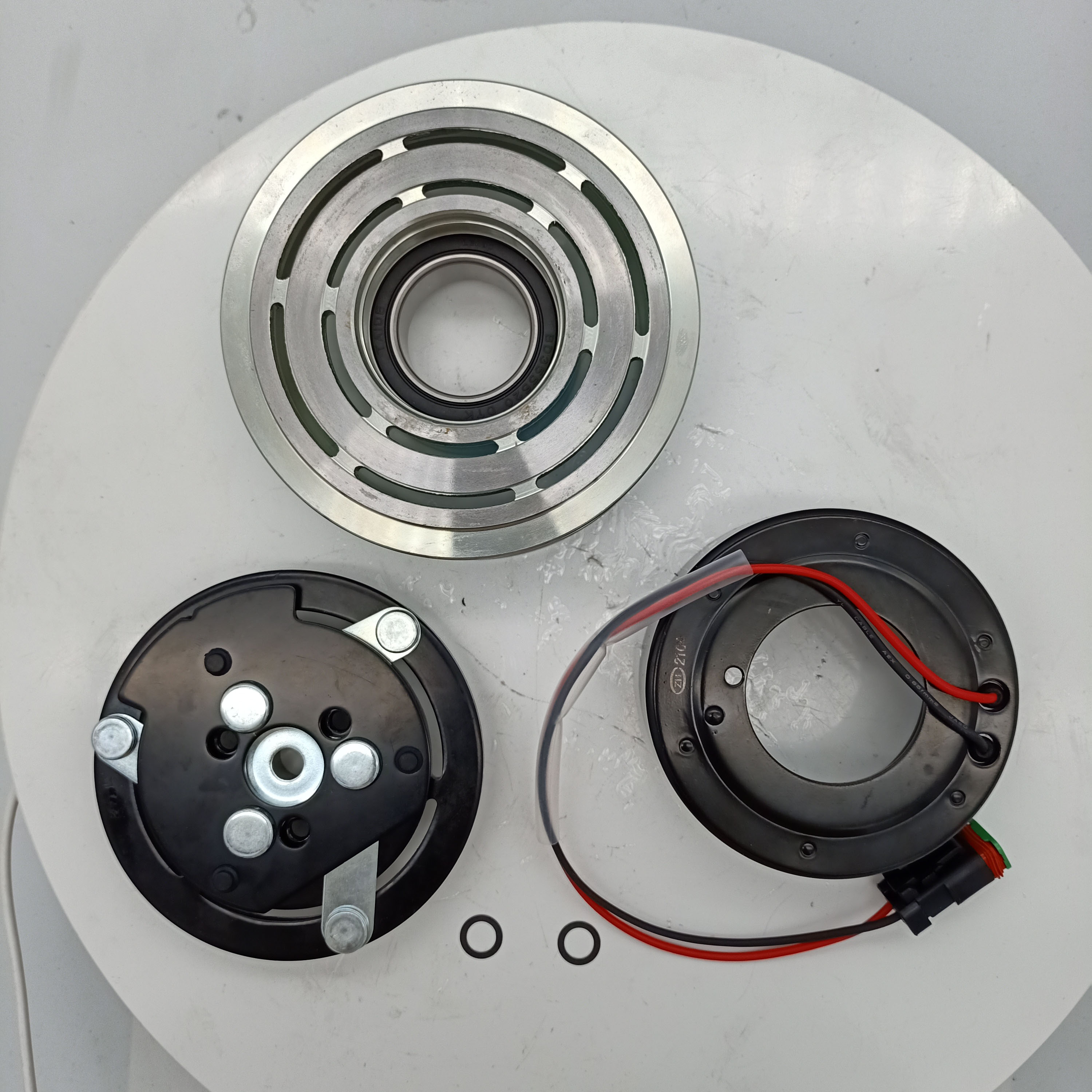 8PK冷气泵皮带轮/汽配细节图