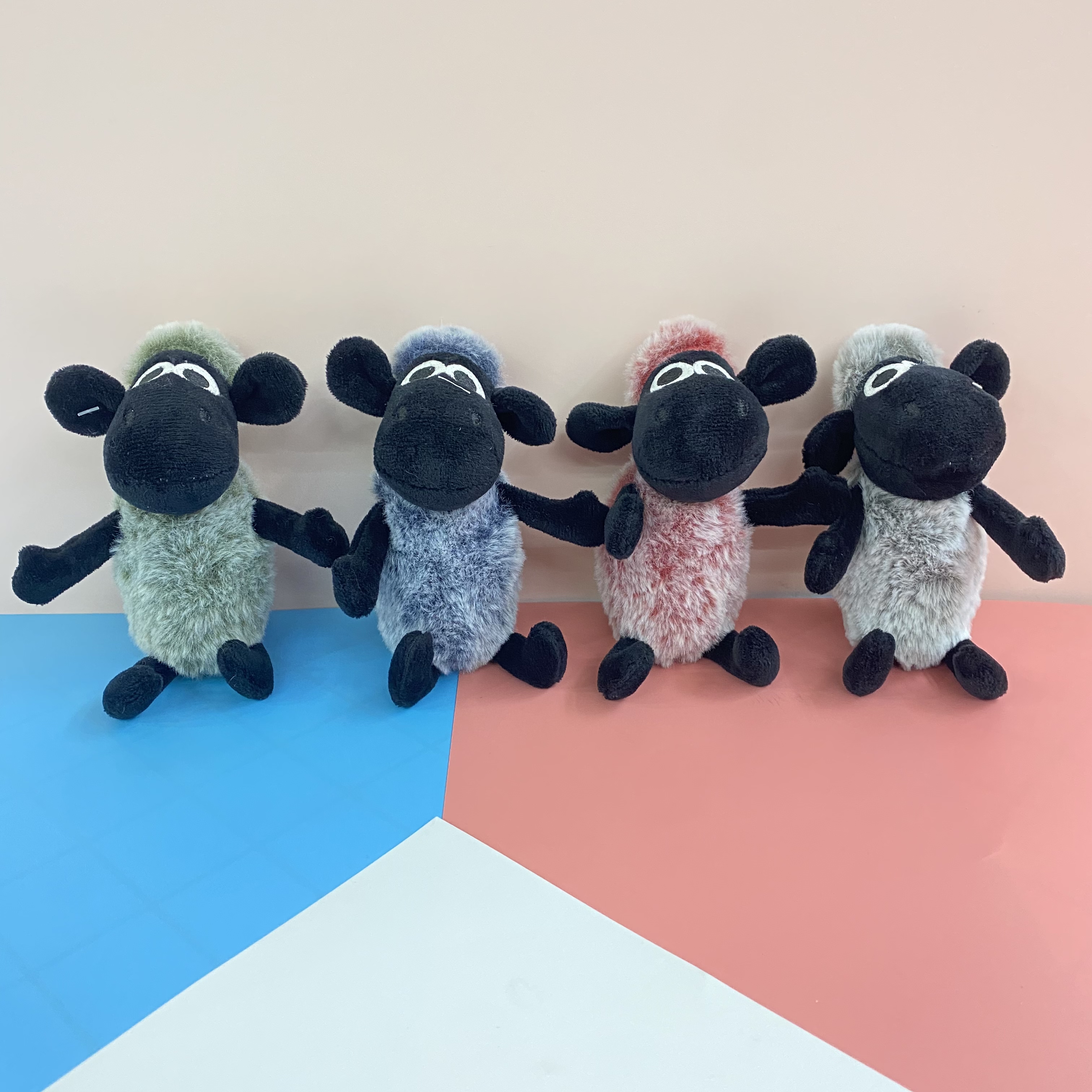 Cartoon little sheep keychain doll, plush pendant, doll backpack, mobile phone keychain pendant, keychain can be customized. Bestsellers, various styles can be customized. Export and foreign trade. Sean sheep, long-haired Sean sheep Cartoon little sheep keychain doll, plush pendant, doll backpack, mobile phone keychain pendant, keychain can be customized. Bestsellers, various styles can be customized. Export and foreign trade. Sean sheep, long-haired Sean sheep