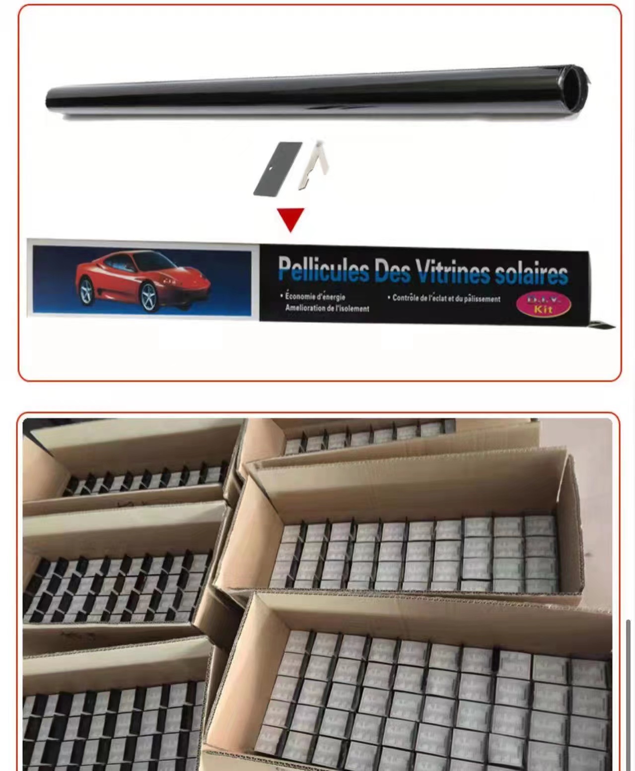 The car heat insulation film in 2022 is of good quality and low price. Factory direct sales. Welcome to customize details Picture