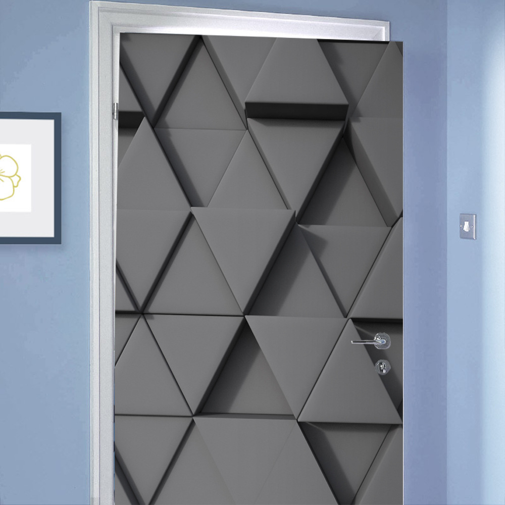 Efecto tridimensional simulación puerta pegamento 90*200 pares de ortografía comercio exterior