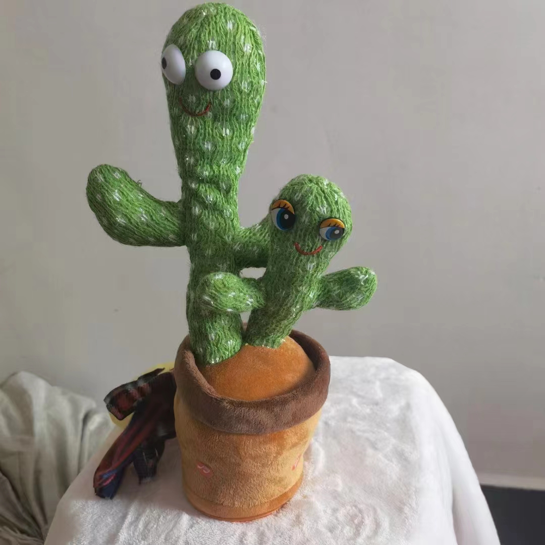 Cactus Twisting Flower Speaking Recording, Direct sales from the manufacturer of learning to speak, 0825 store