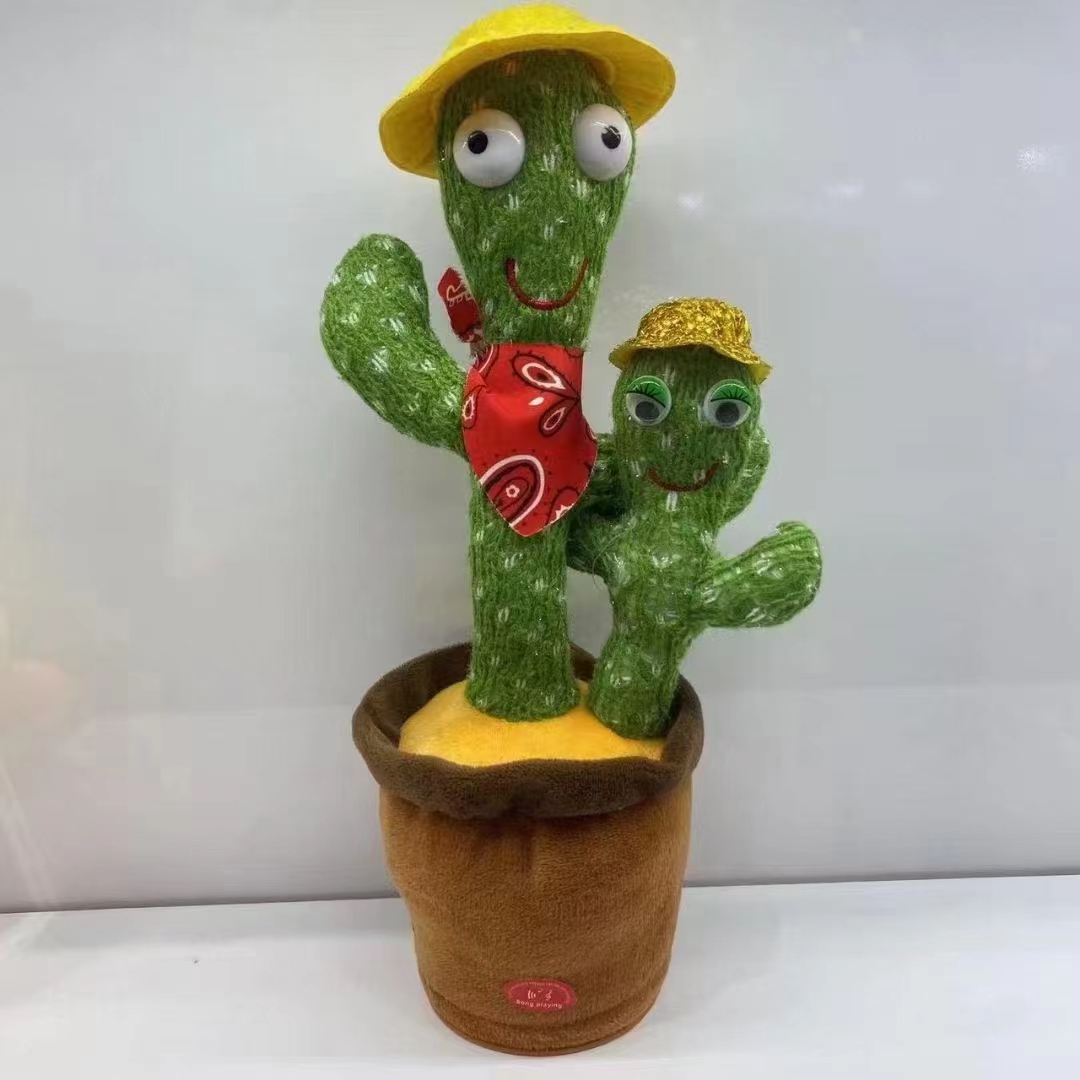 Cactus Twisting Flower Speaking Recording, Direct sales from the manufacturer of learning to speak, 0825 store Application Scenario