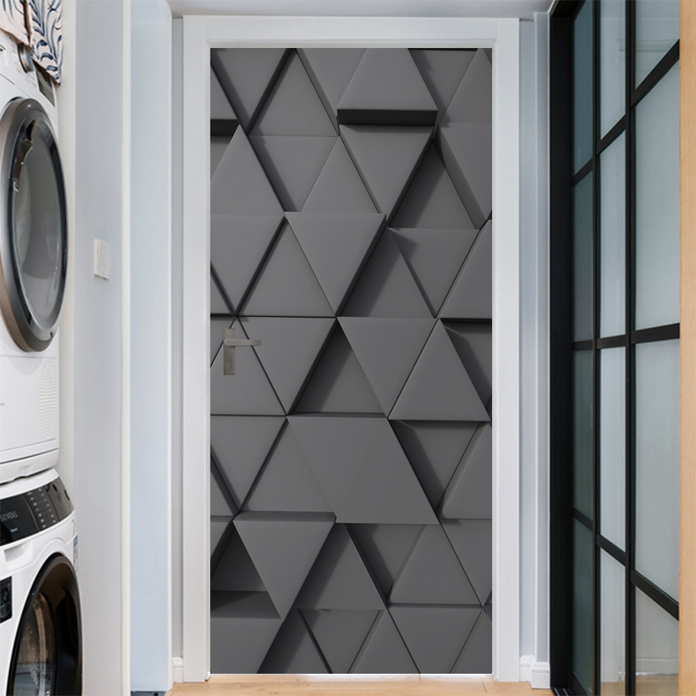 Efecto tridimensional simulación puerta pegamento 90*200 pares de ortografía comercio exterior Application Scenario