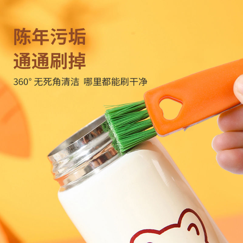 Three-in-one cup lid cleaning brush for export Application Scenario
