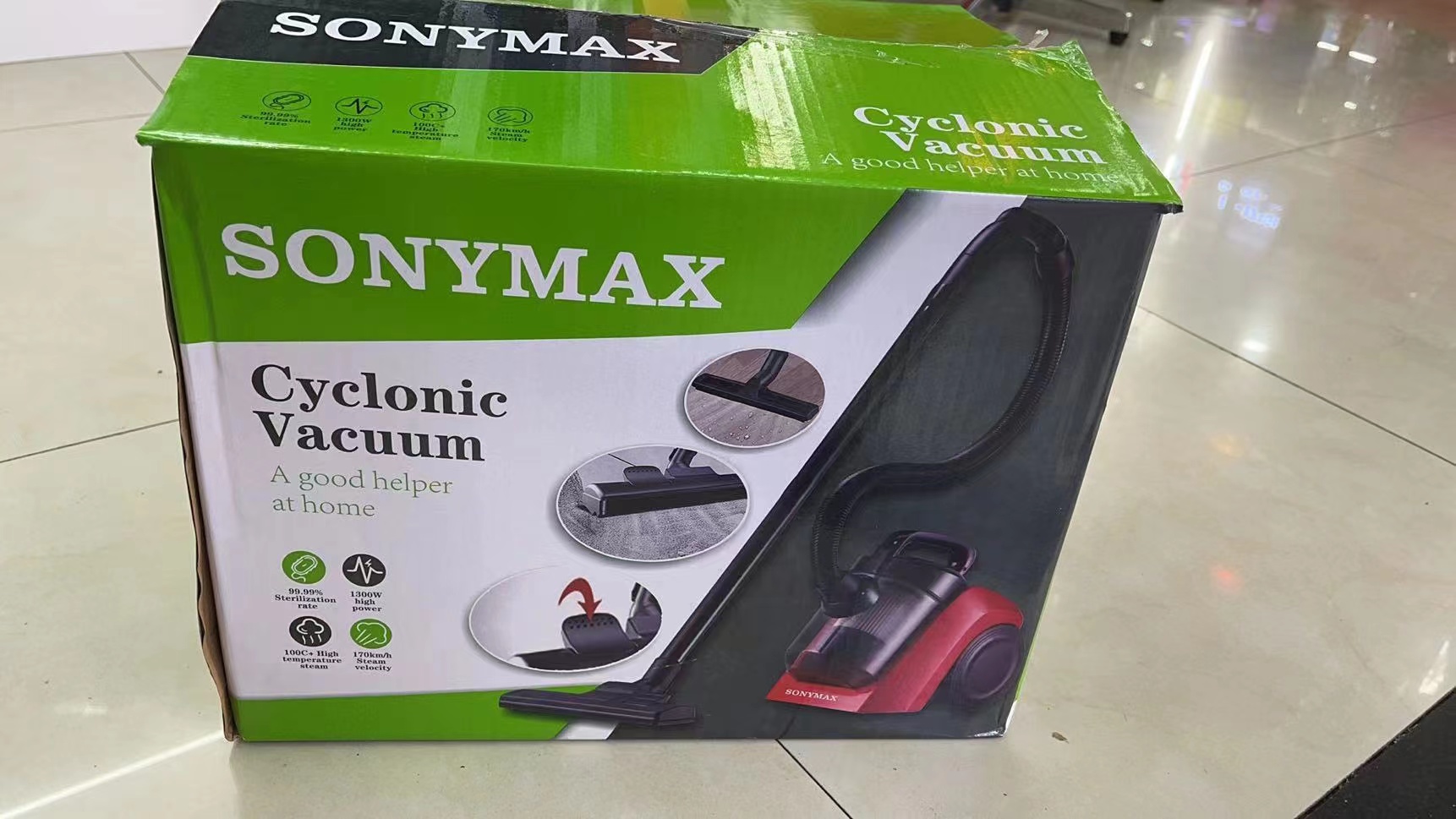 SQNYMAX 3500W 1.5L家用大容量多功能手持式蒸汽真空吸尘器