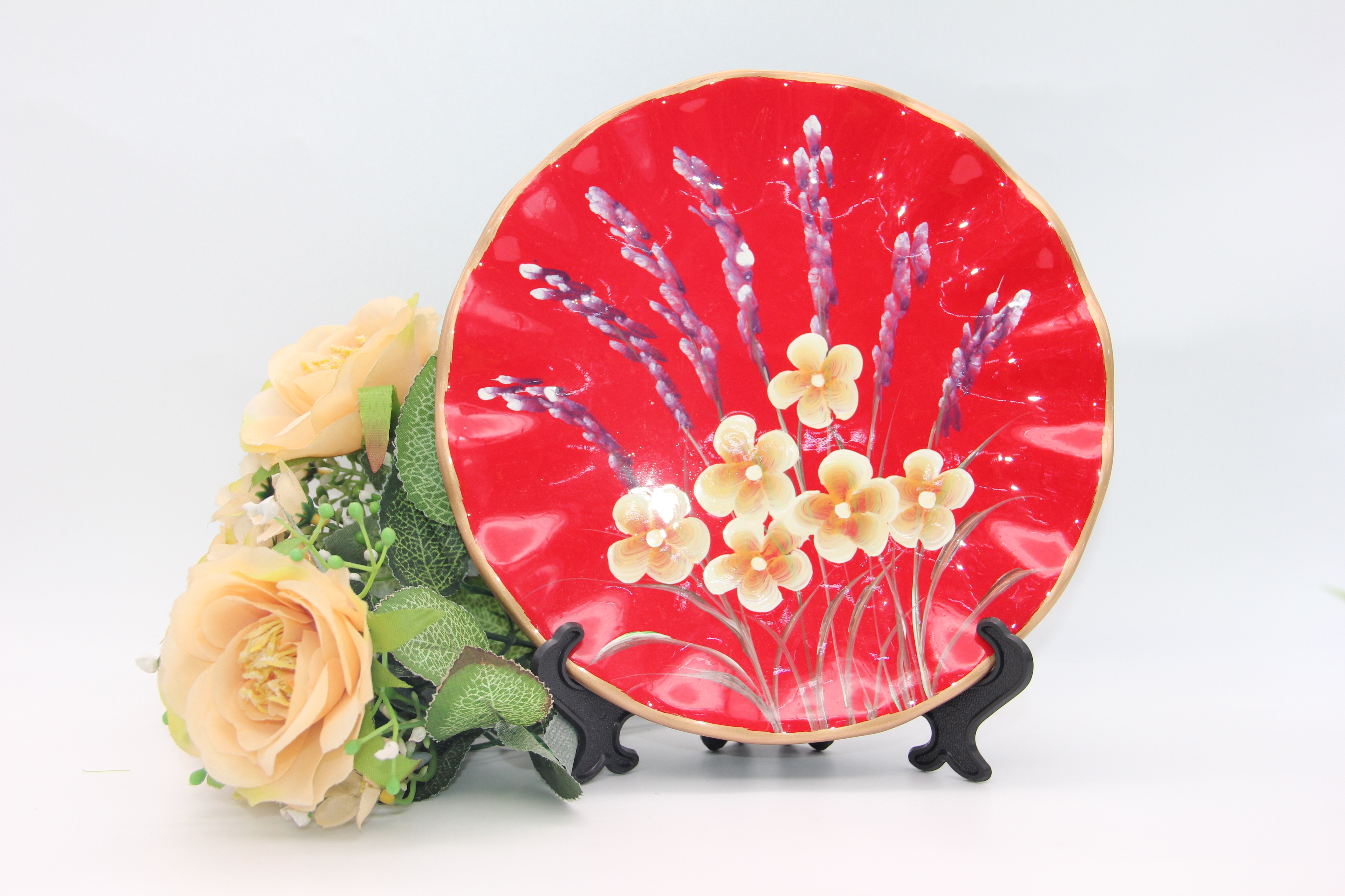 陶瓷工艺品/陶瓷盘子/工艺挂盘细节图