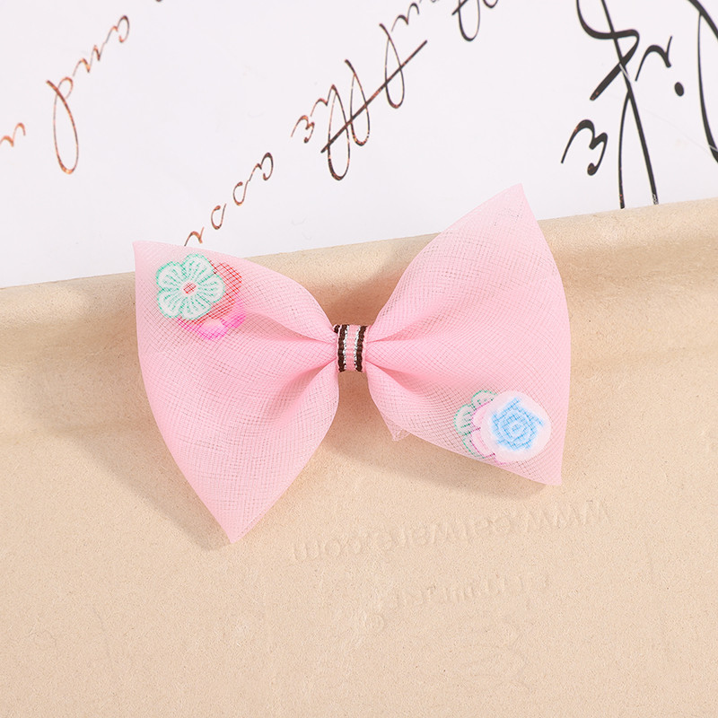 软磁一字结儿童饰品底座配件饰品儿童发饰头饰发夹发绳饰品材料