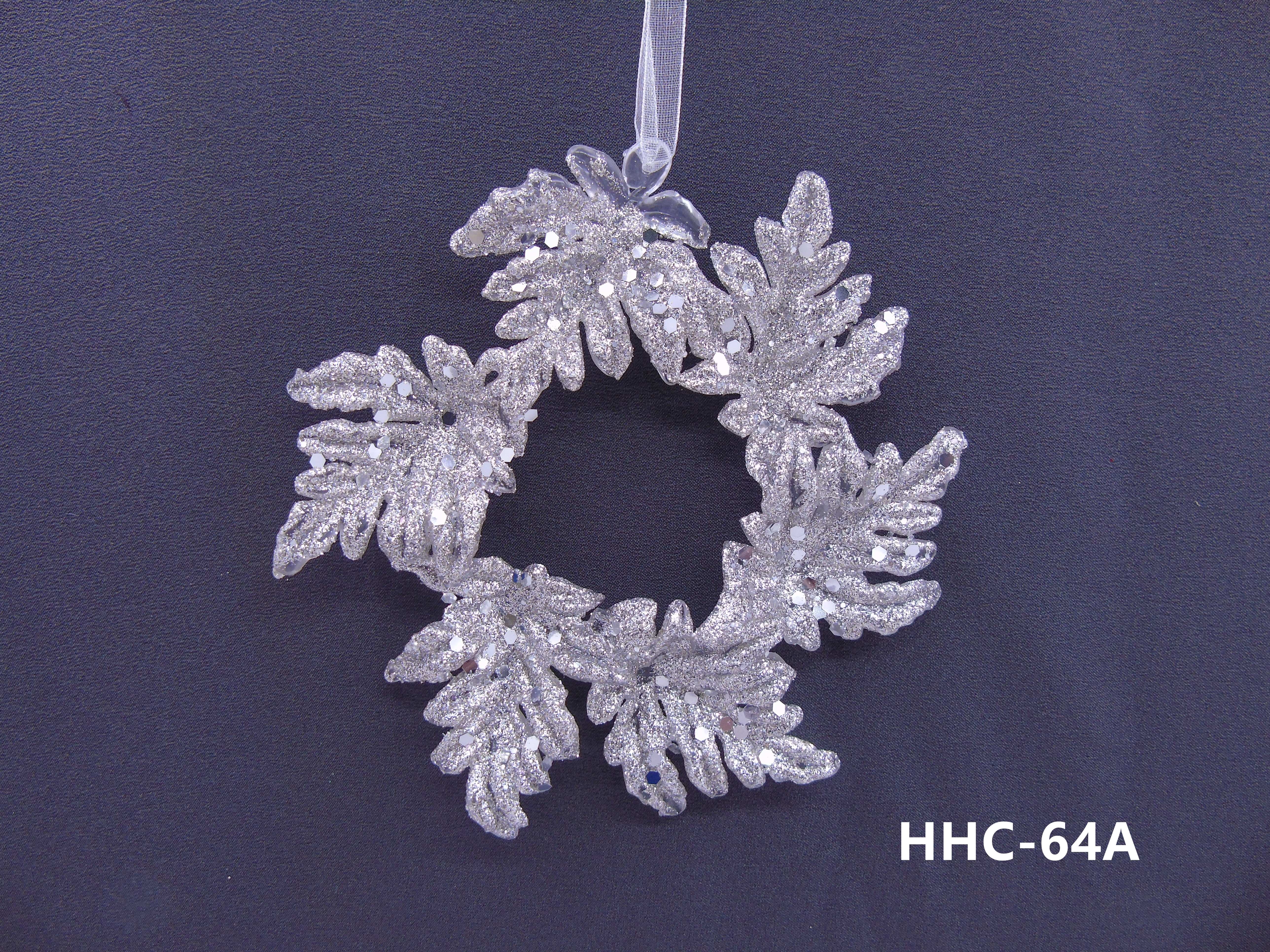 12CM Christmas acrylic powder-coated pendant details Picture