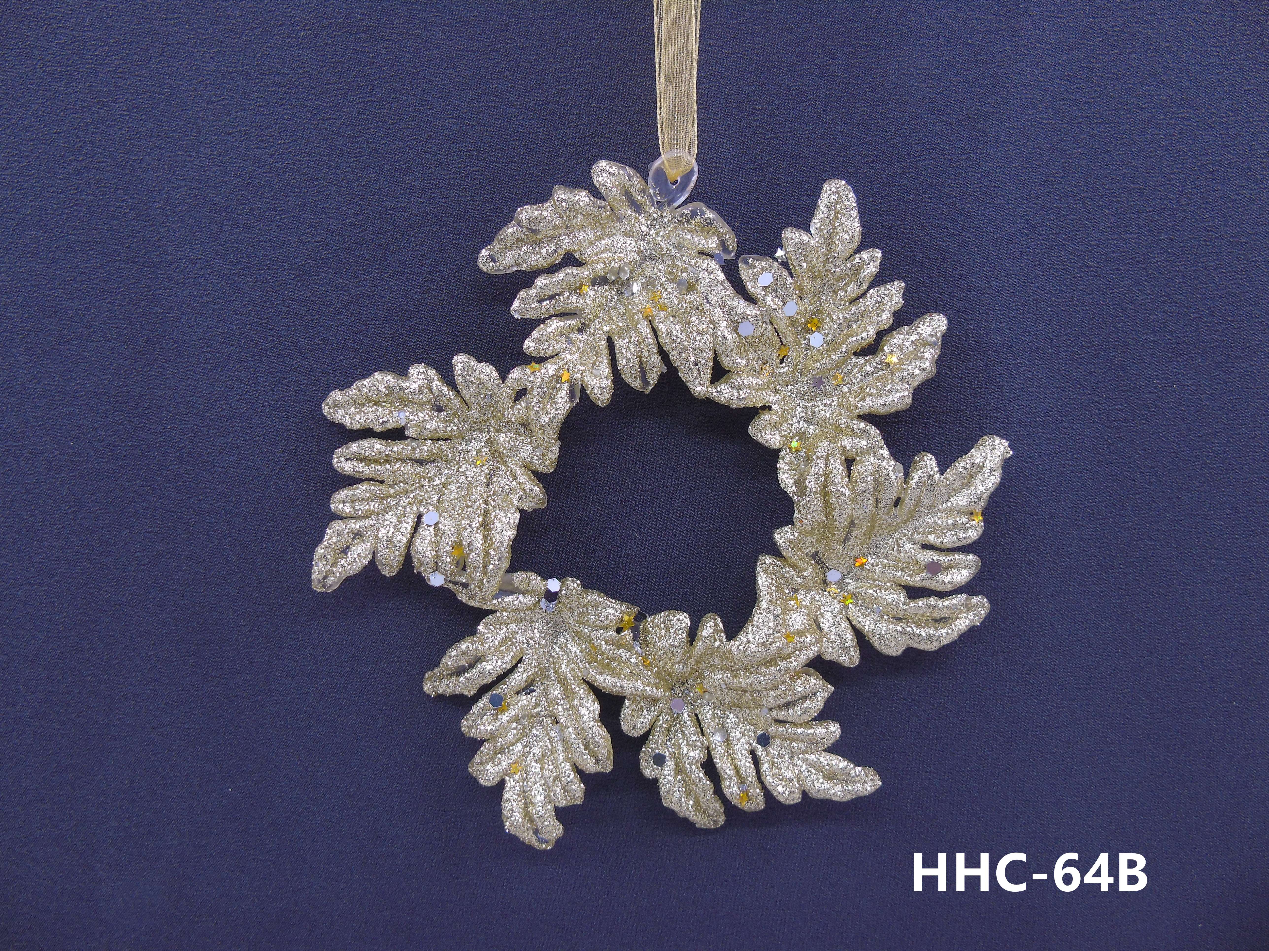 12CM Christmas acrylic powder-coated pendant Specification image