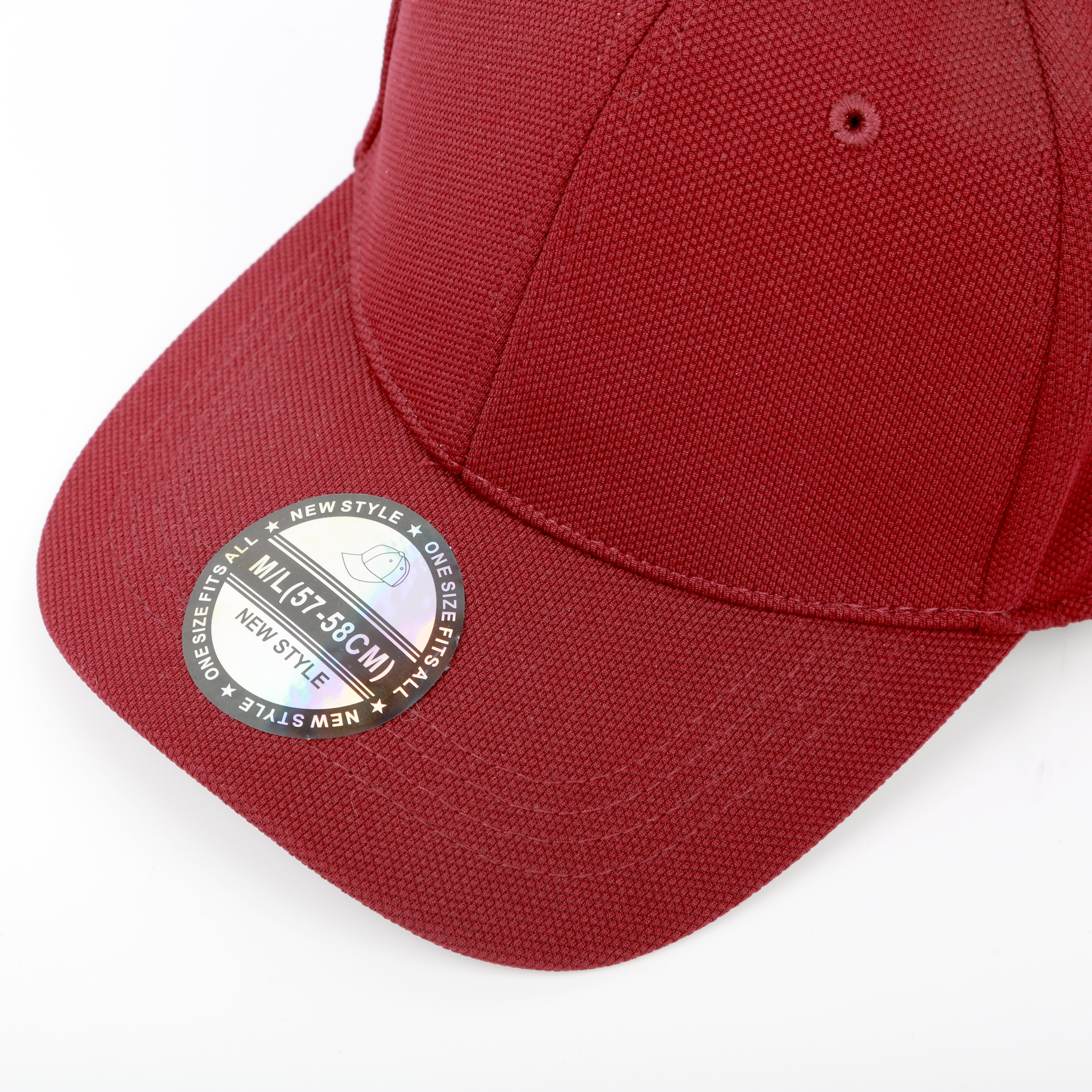 Pineapple fabric elastic baseball cap, European and American style, unisex, suitable for all seasons Specification image