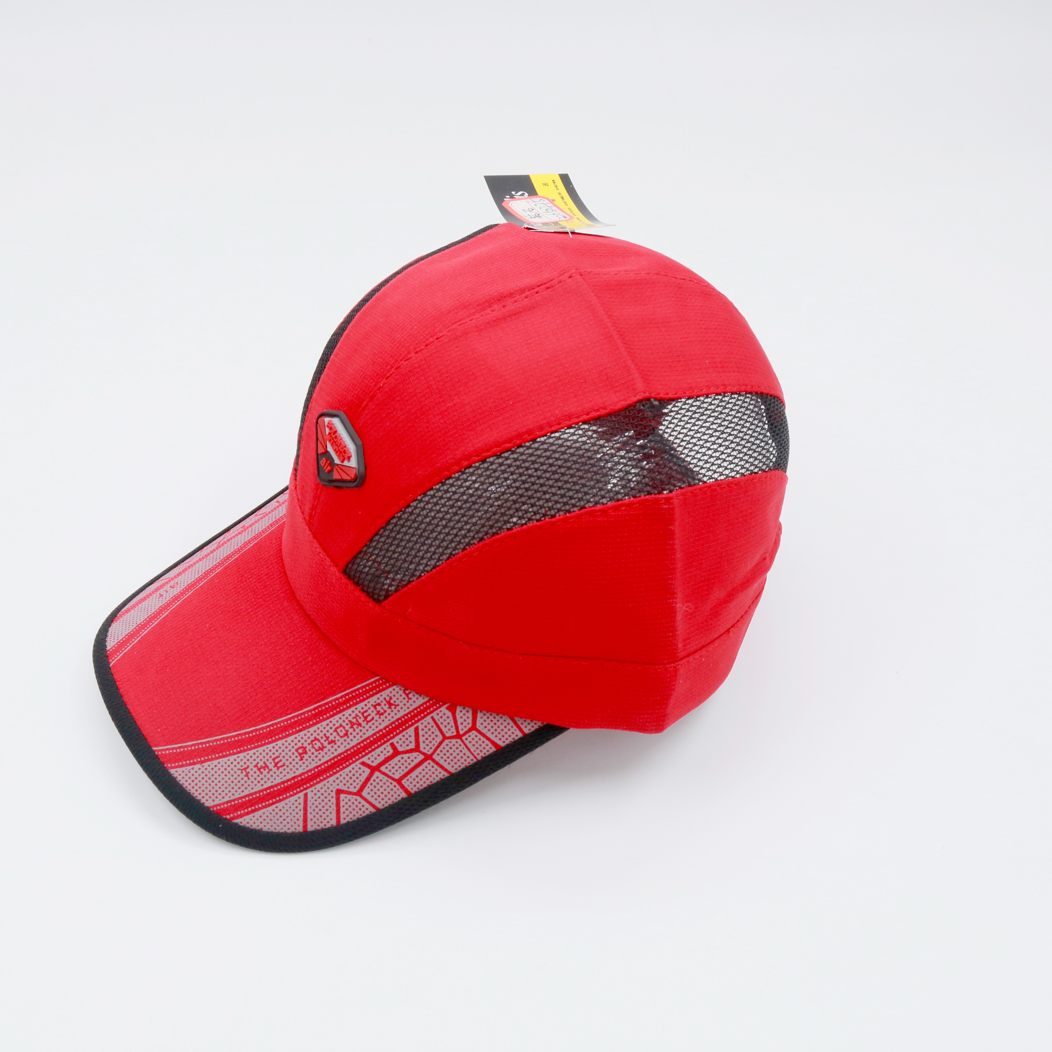 Outdoor mesh breathable quick-drying baseball cap with Velcro