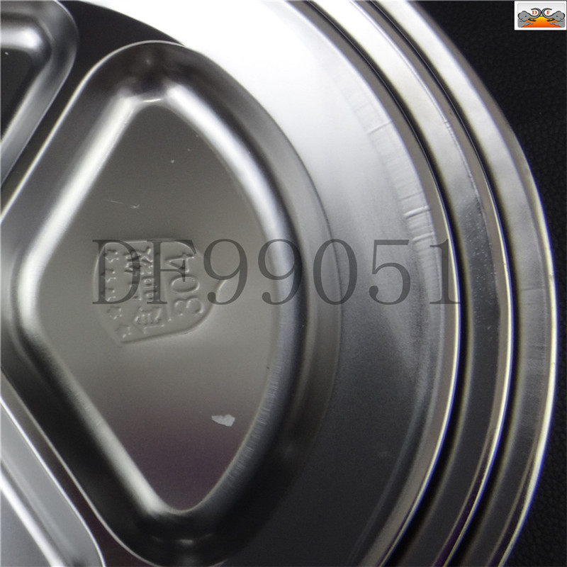 DF Trading House DF99051 圆餐盘 简约家用塑料餐具 轻便易清洗 其他整理用具白底实物图