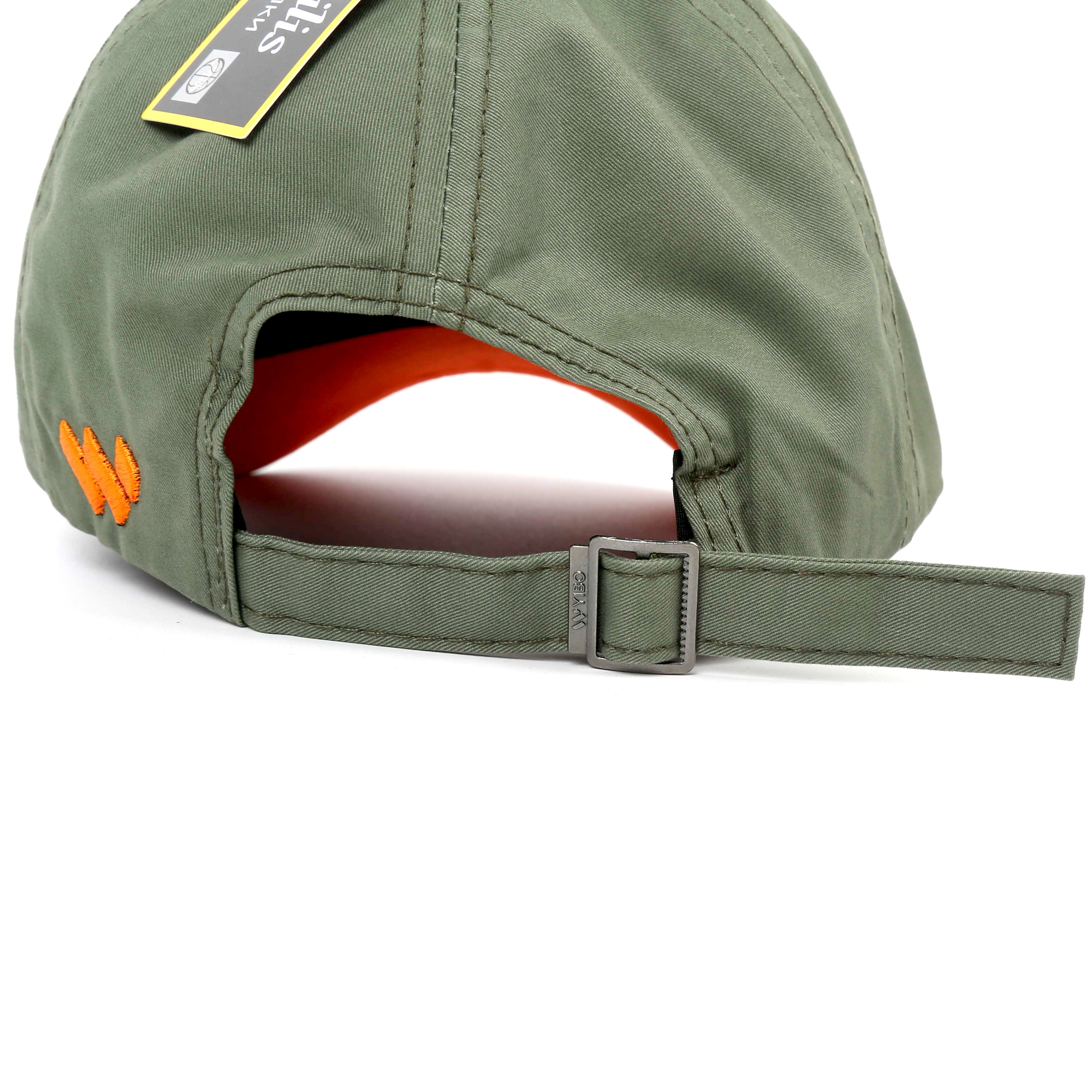 V-shaped embroidered baseball cap, washed cotton, fashionable hip-hop cap Item Picture
