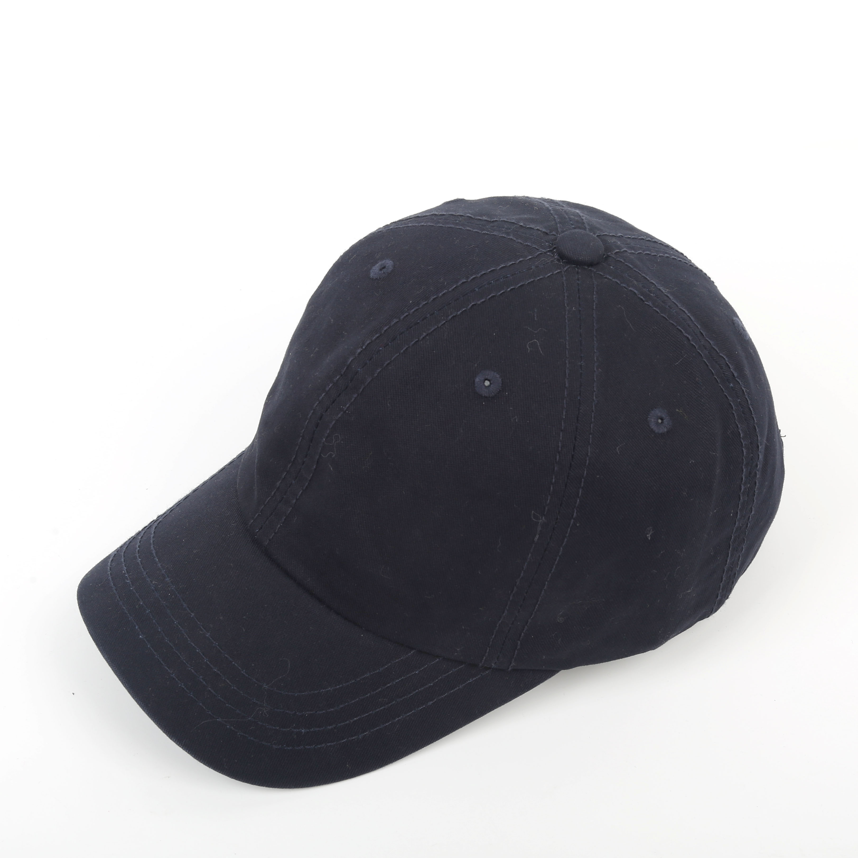 可定制logo 精工艺纯棉光板棒球帽 男女同款简约透气遮阳帽