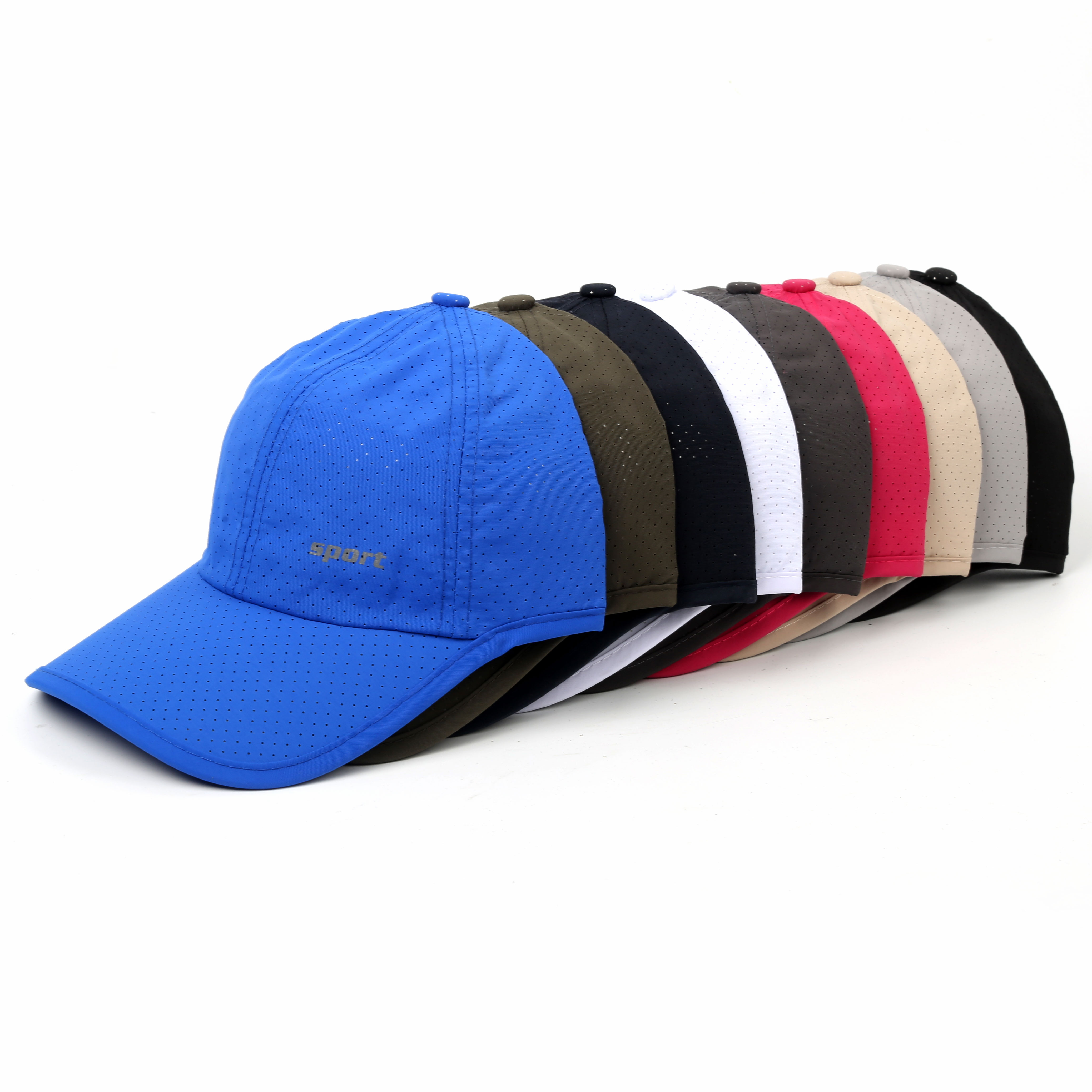 The outdoor sports mesh baseball cap is breathable and quick-drying in summer Specification image