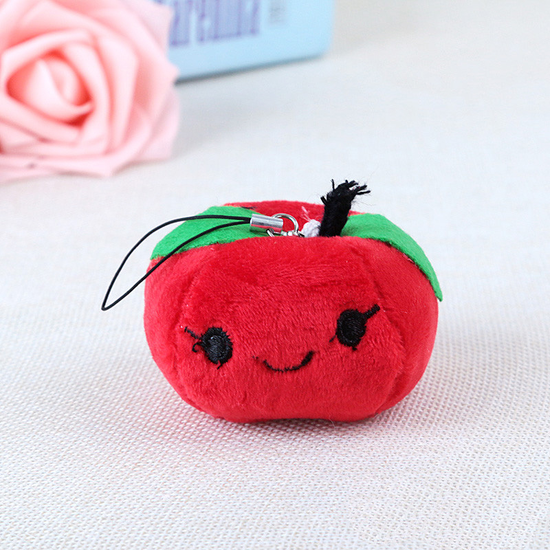 Senbao Monkey 01 Fruit Series Keychain Dolls, schoolbag pendants, small gifts, dolls, claw machines, small dolls, accessories, plush details Picture