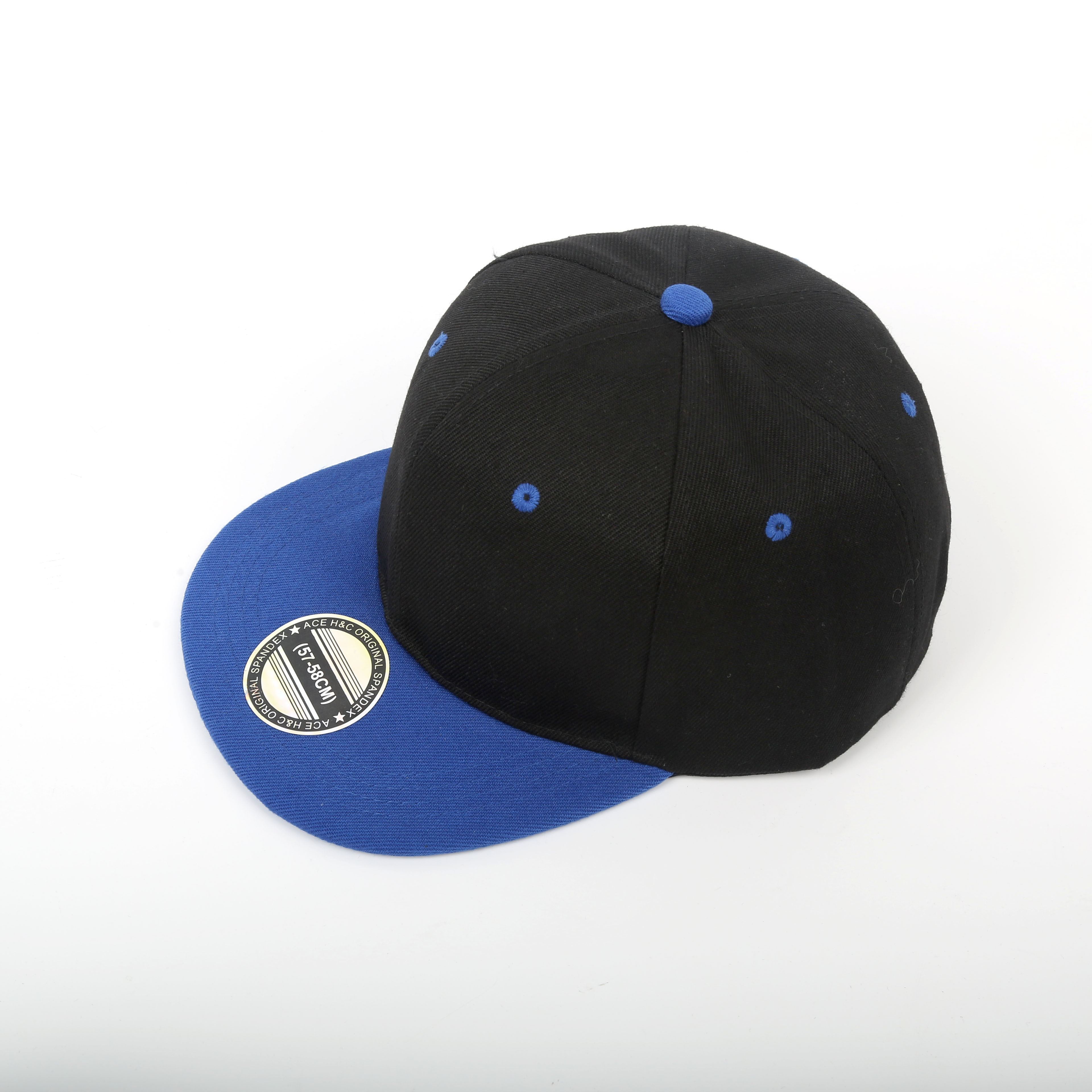 多色拼接光板平沿街舞帽 光板鸭舌帽