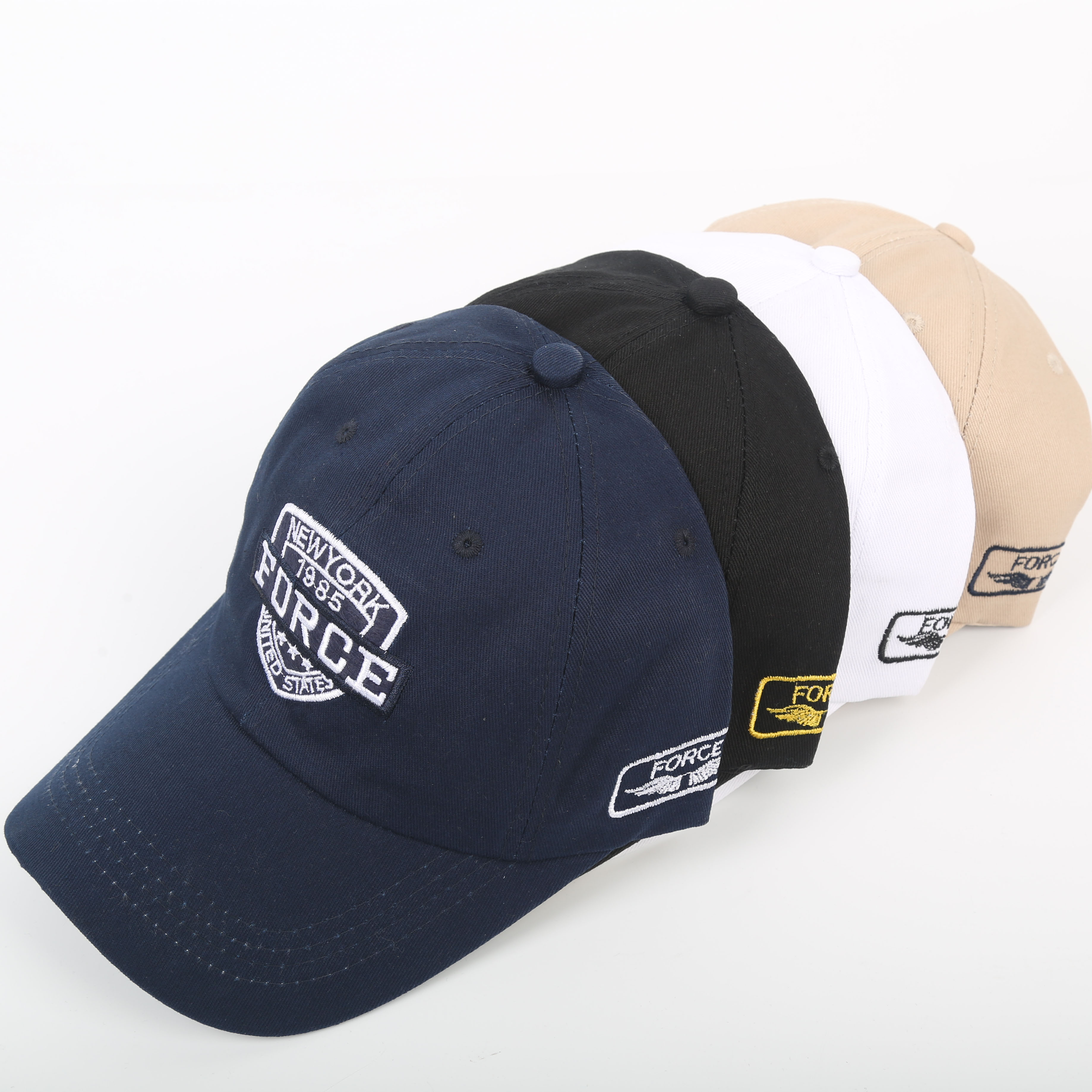 棒球帽/鸭舌帽/遮阳帽白底实物图