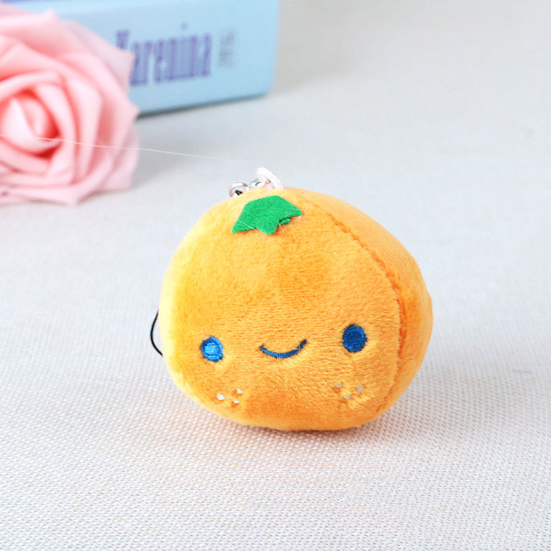 Senbao Monkey 01 Fruit Series Keychain Dolls, schoolbag pendants, small gifts, dolls, claw machines, small dolls, accessories, plush Specification image