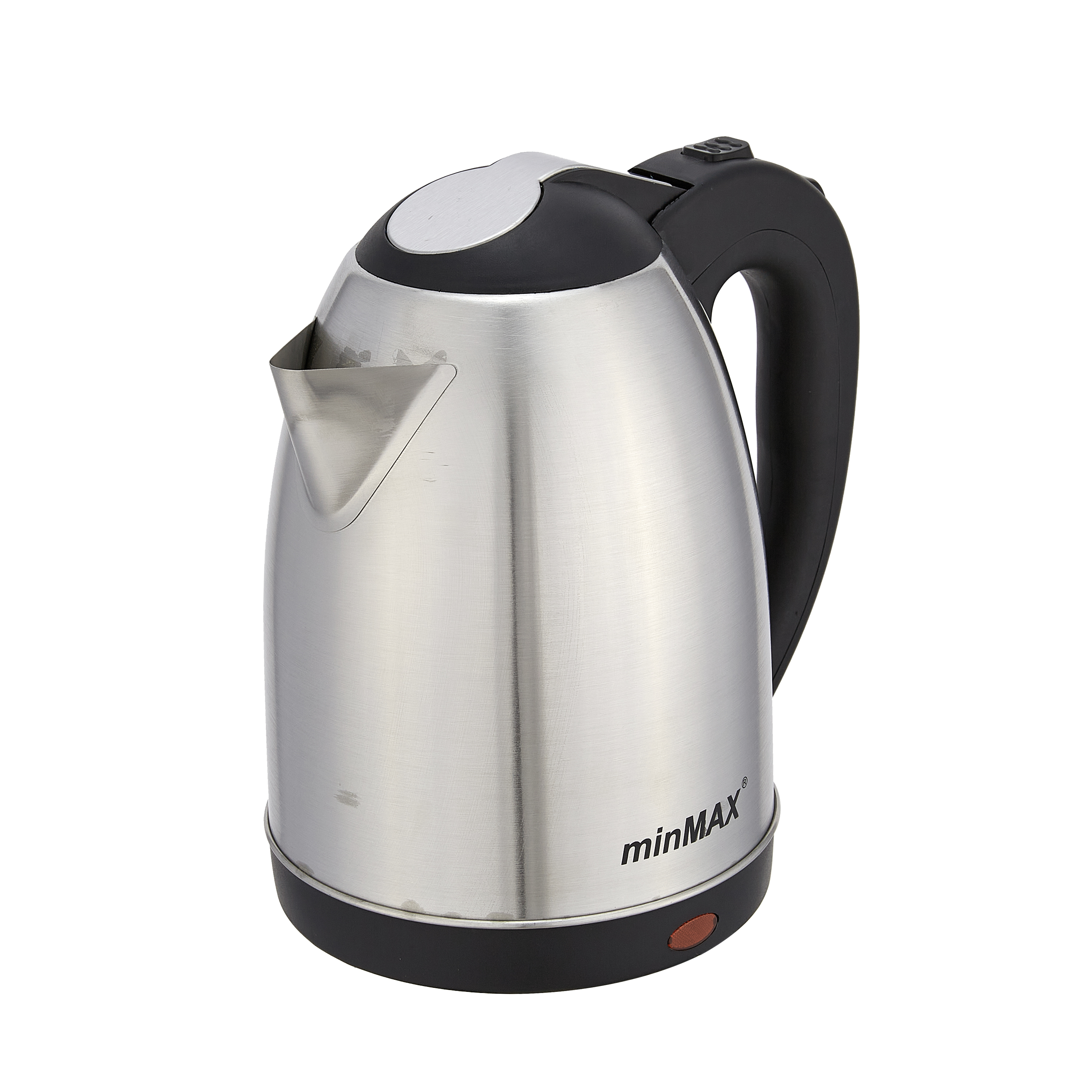 min MAX's best-selling computer version 3210 electric kettle, a multi-functional insulated tea-making kettle, is specially supplied for export at a low price. It features a black kettle with stainless steel and glass Item Picture