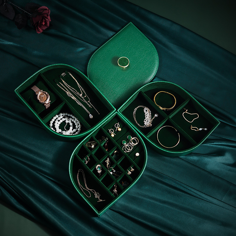 Fashionable and creative leather jewelry box Application Scenario