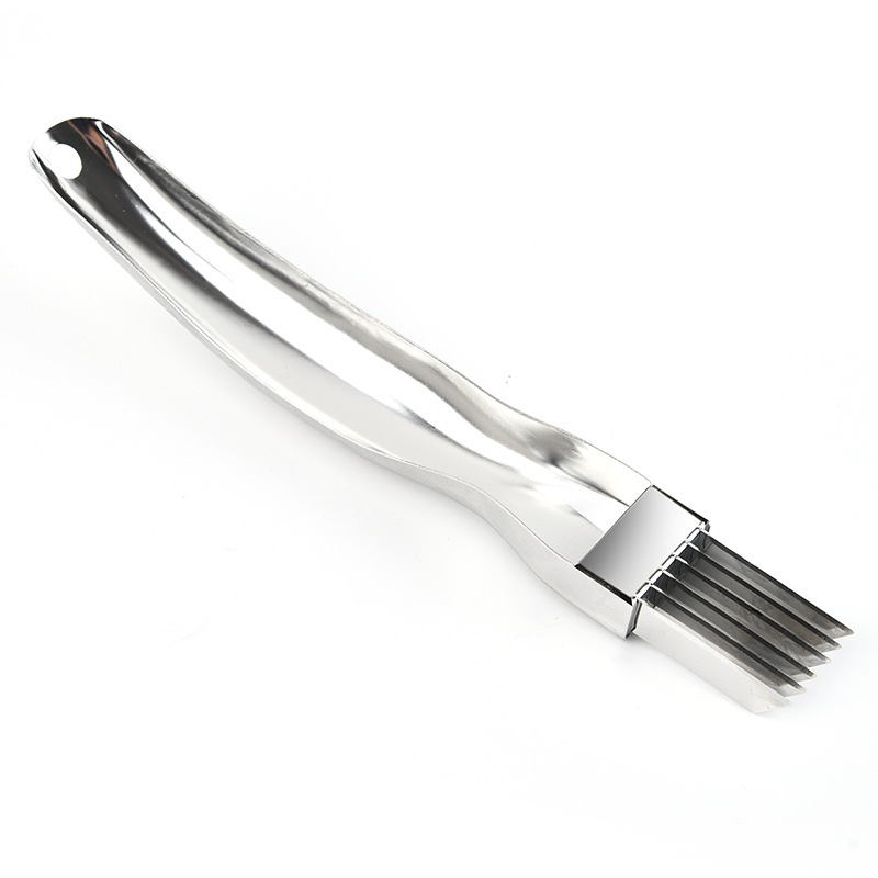 Acero inoxidable chalote cutter cortador de seda para comercio exterior especial Application Scenario
