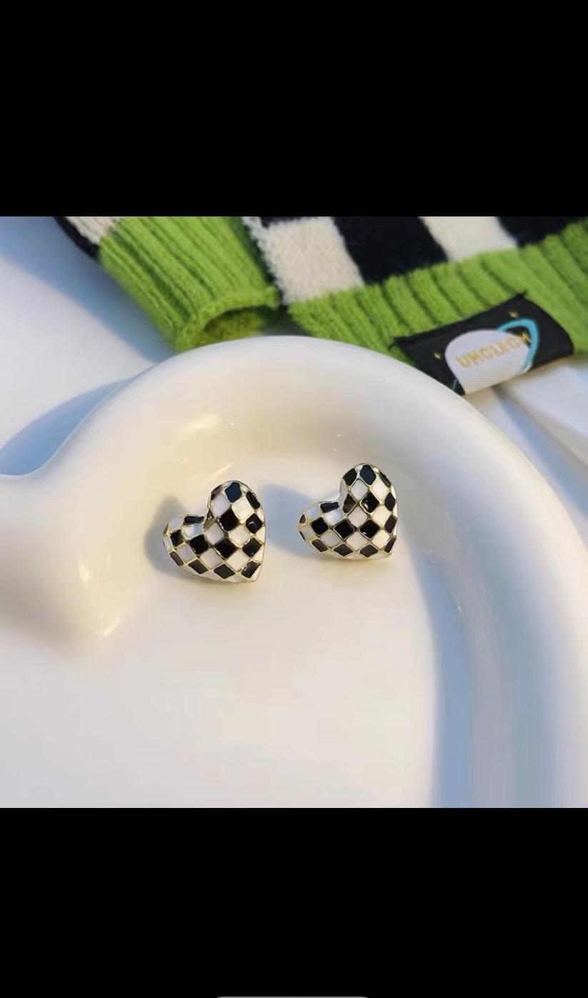 爱心/黑白/韩版细节图