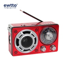 ewtto ET-R1543 AM FM SW 多波段插卡收音机