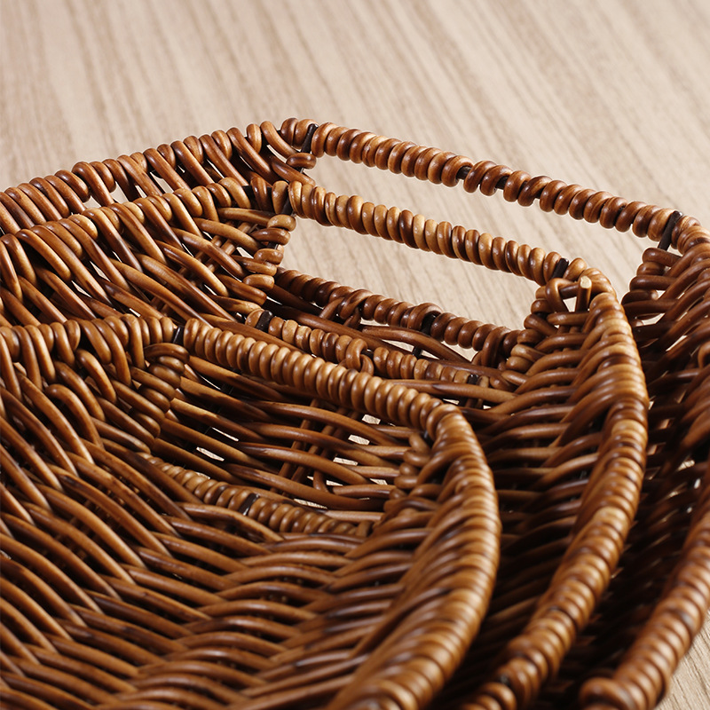 Wicker storage baskets are exclusively for export Application Scenario