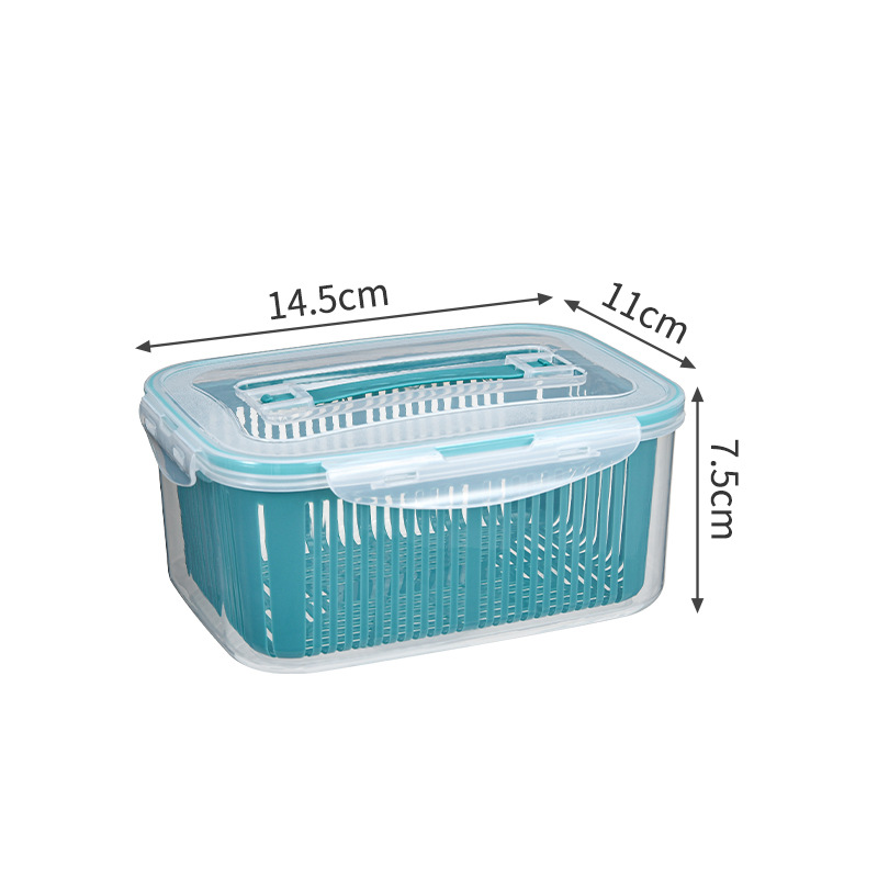 塑料洗水果洗菜沥水篮产品图