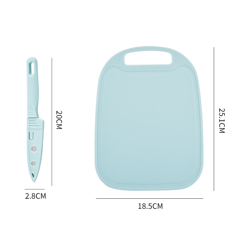 A set of 4-piece stainless steel kitchen knives Application Scenario