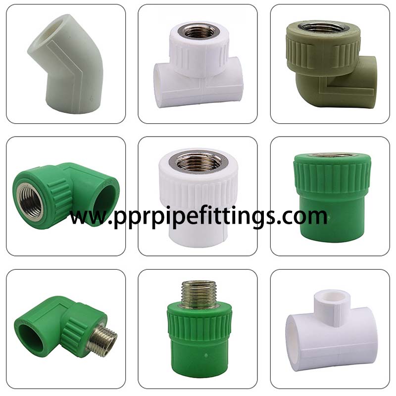 PPR外牙弯头 PPR外丝弯头 PPR FEMALE ELBOW PPR PIPE AND FITTINGS 出口详情图2
